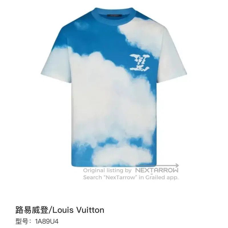 Louis Vuitton Louis Vuitton Blue Cotton Men’s T-Shirt . Size US M / EU 48-50 / 2 - 7 Thumbnail