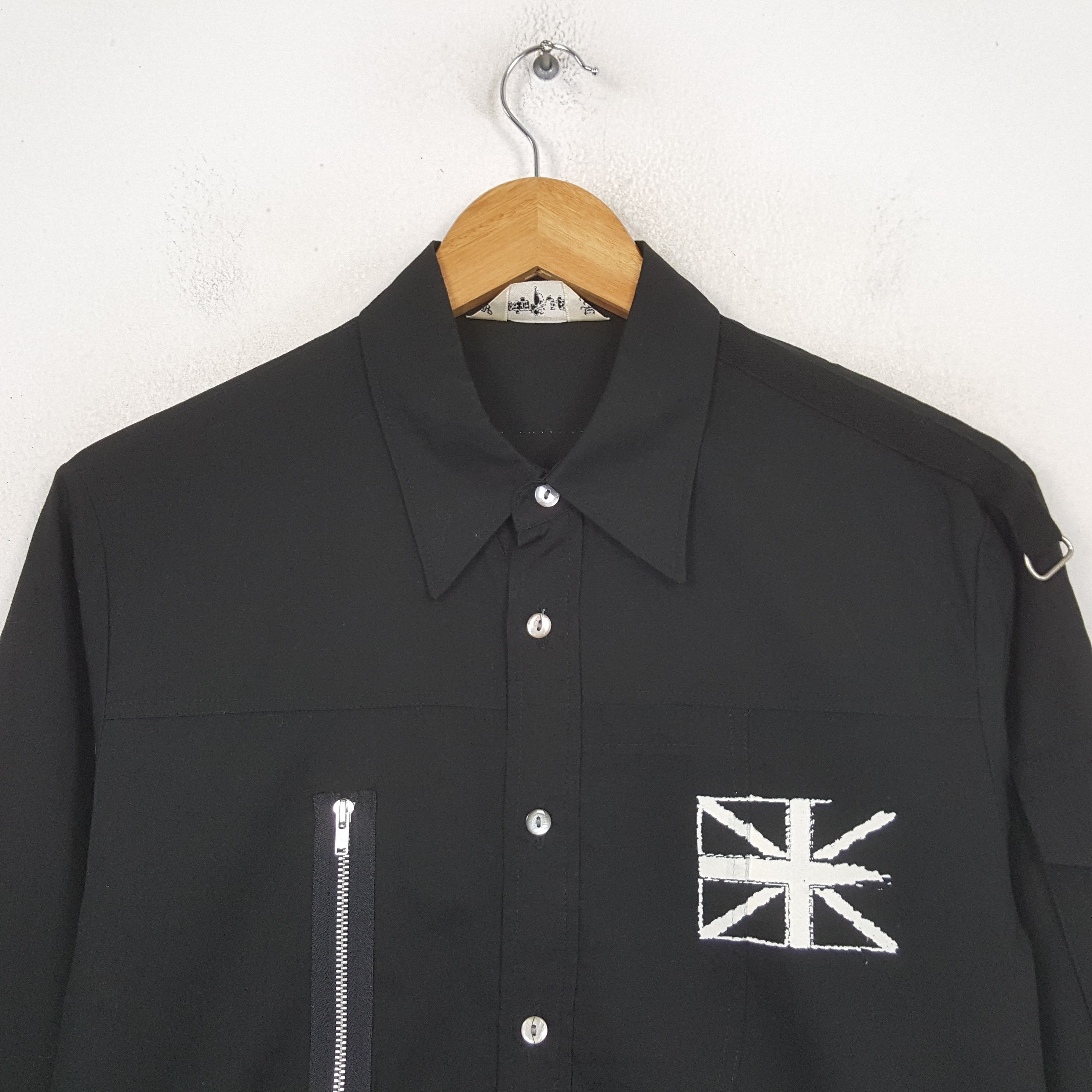 Japanese Brand Vintage Stoneangel Skullhead Rare Fashion Shirt RR28 Size US S / EU 44-46 / 1 - 2 Thumbnail