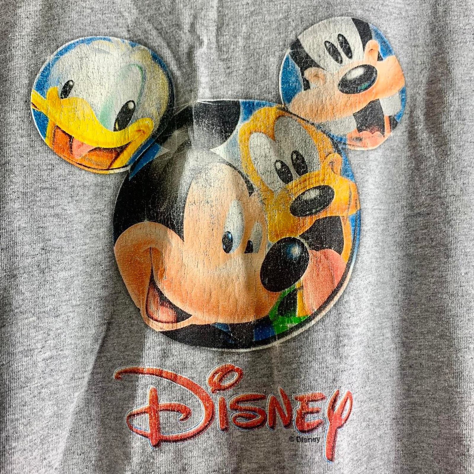 Disney vintage Y2K 2000s MICKEY MOUSE GOOFY long sleeve tee shirt Size US XXL / EU 58 / 5 - 1 Thumbnail