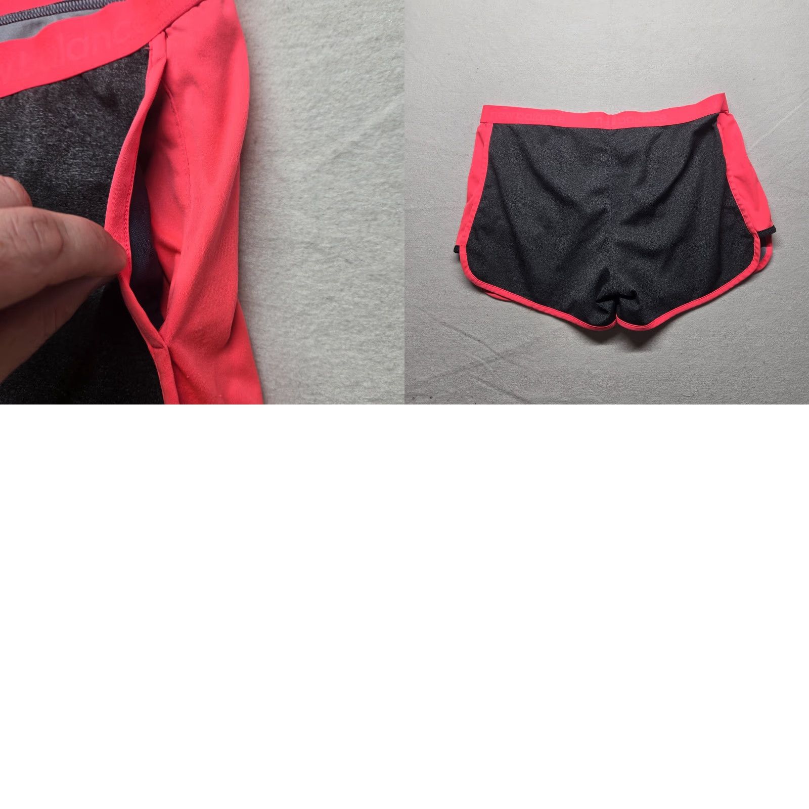 New Balance New Balance Shorts Women XL Gray Running Gym Athletic Training Workout Womens Size 40" / US 18 - 8 Thumbnail
