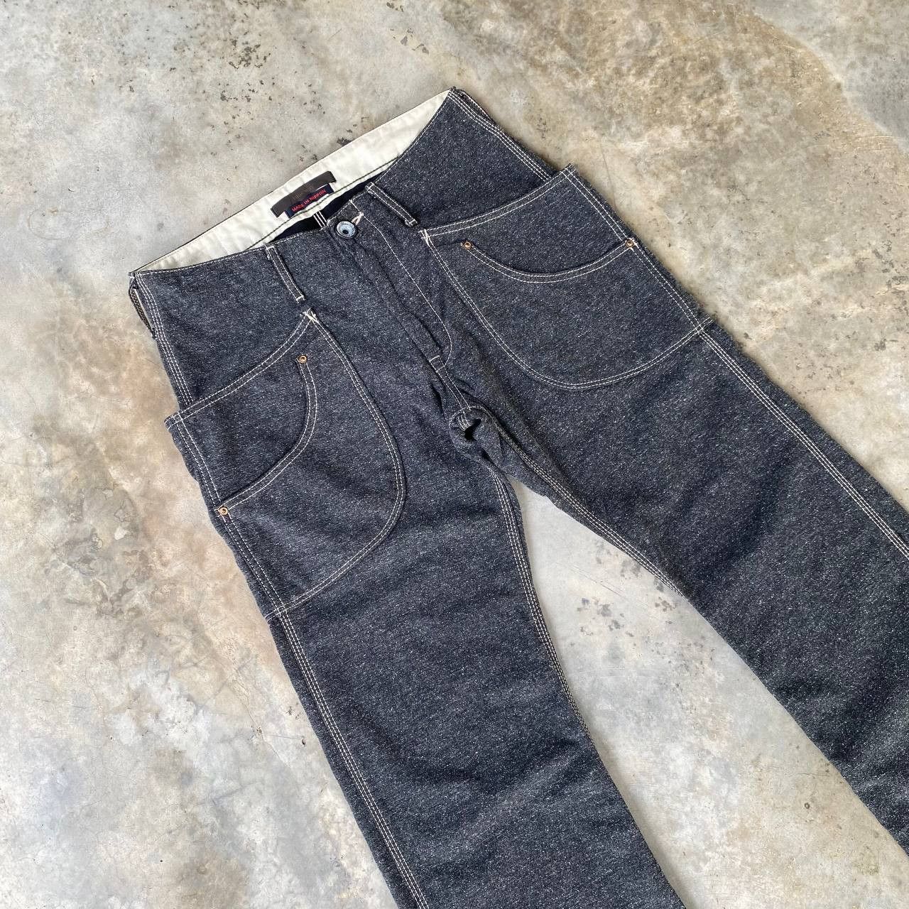 Blue Blue Japan BLUE WAY JAPAN PRISONER SALT PAPER CARGO PANT Size US 30 / EU 46 - 8 Thumbnail