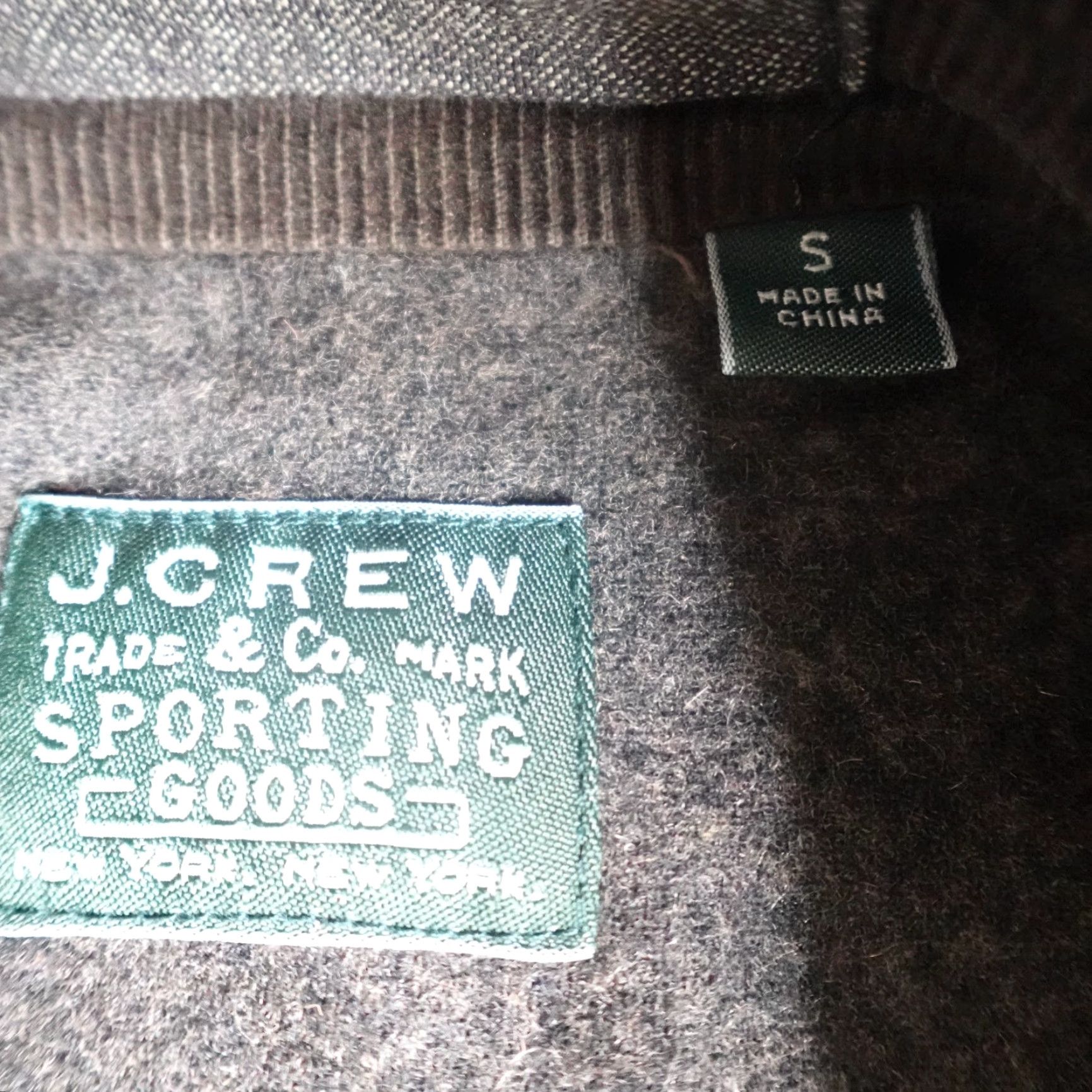 J.Crew J.CREW Mens Jacket Medium Beige Pea Coat Wool Lined Game Pocket Size US M / EU 48-50 / 2 - 2 Thumbnail