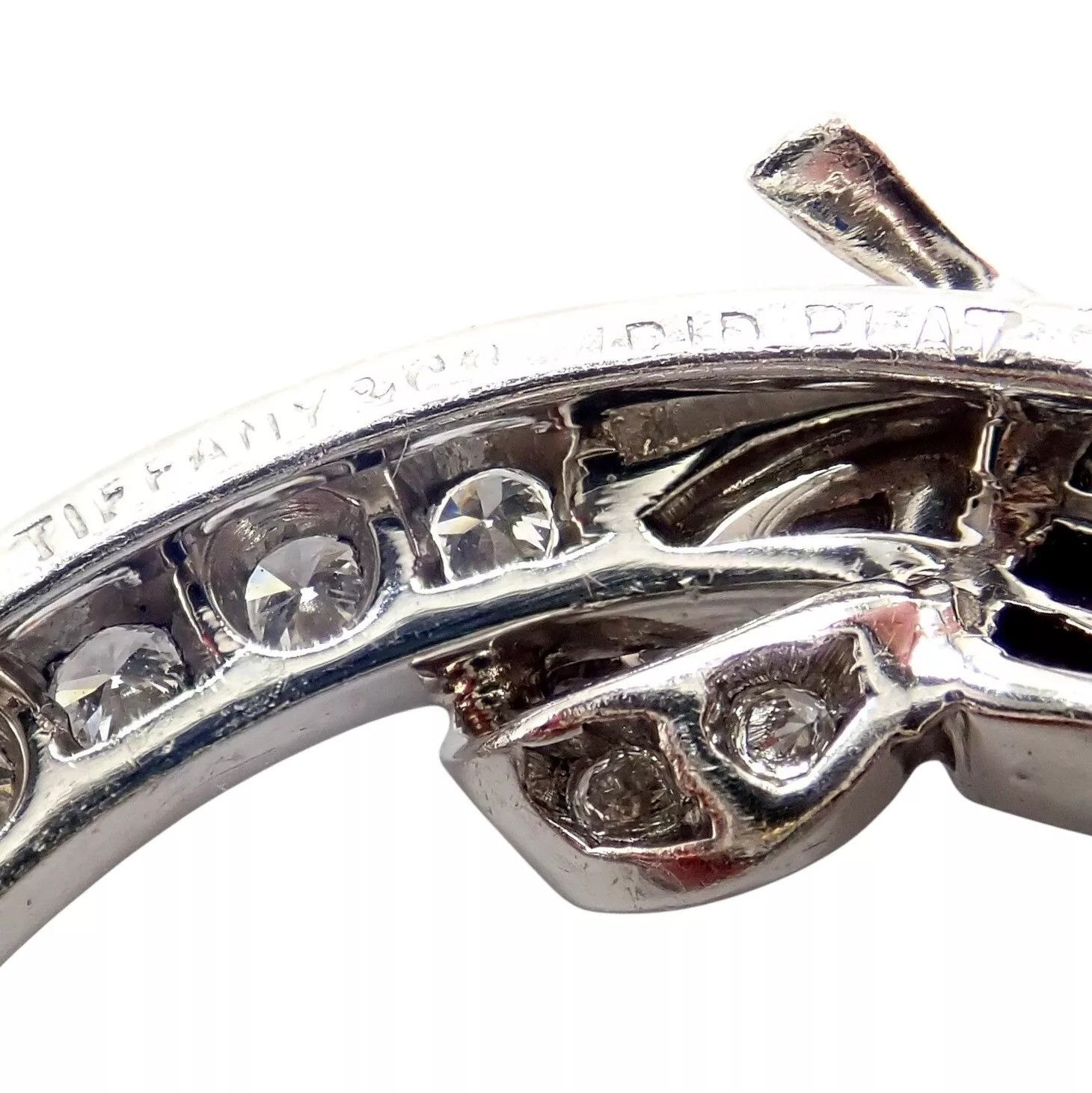 Tiffany & Co. Tiffany & Co. Circle Platinum 2.1ct Diamond Pin Brooch Size ONE SIZE - 5 Thumbnail