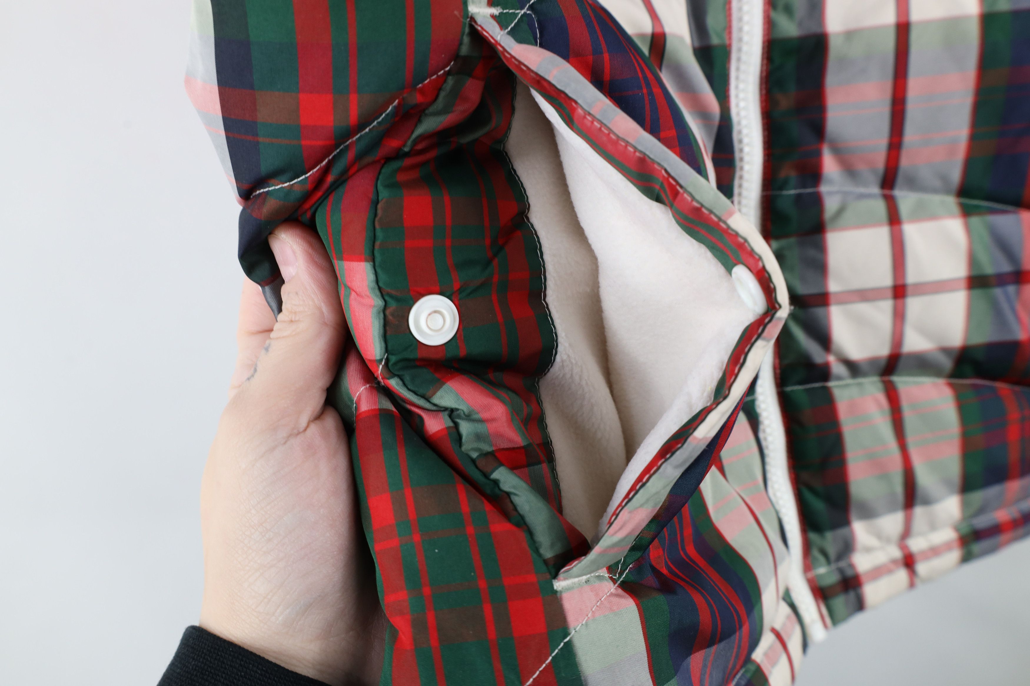 Lands' End × Vintage Vintage Y2K Lands End Insulated Puffer Vest Jacket Plaid Size S / US 4 / IT 40 - 5 Thumbnail
