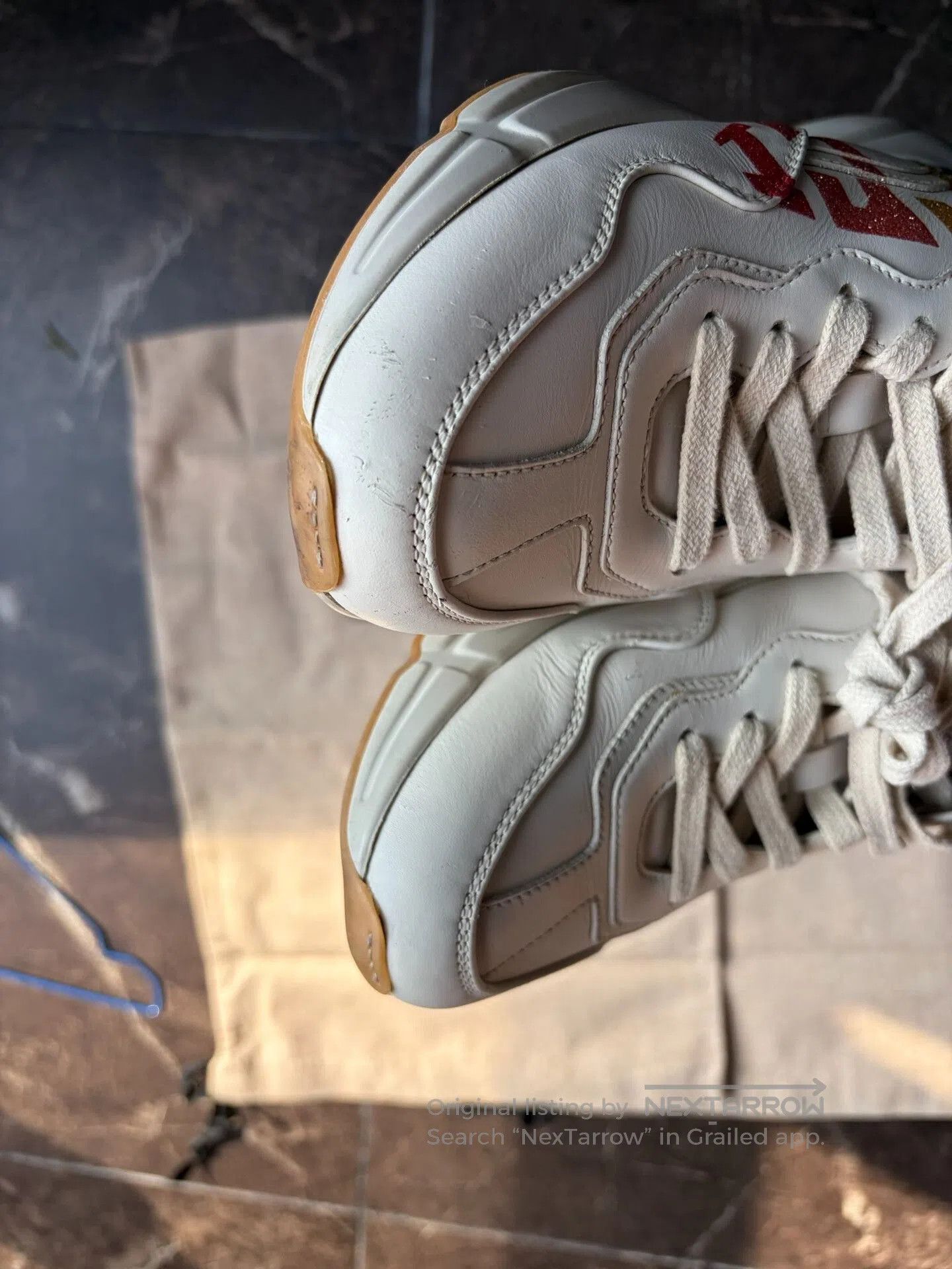 Gucci Gucci Dad Shoes Rainbow Side Logo 36. Size US 5 / IT 35 - 8 Thumbnail
