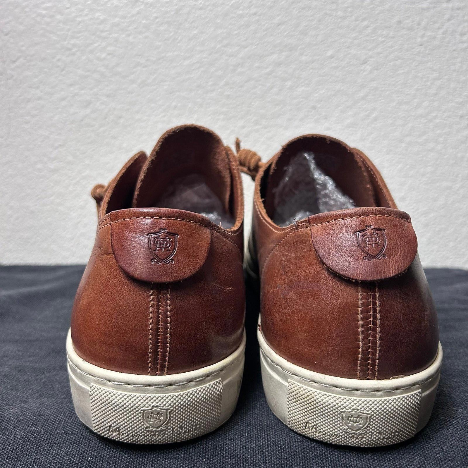 Massimo Dutti Massimo Dutti Leather Sneakers sz 12 Size US 12 / EU 45 - 4 Thumbnail
