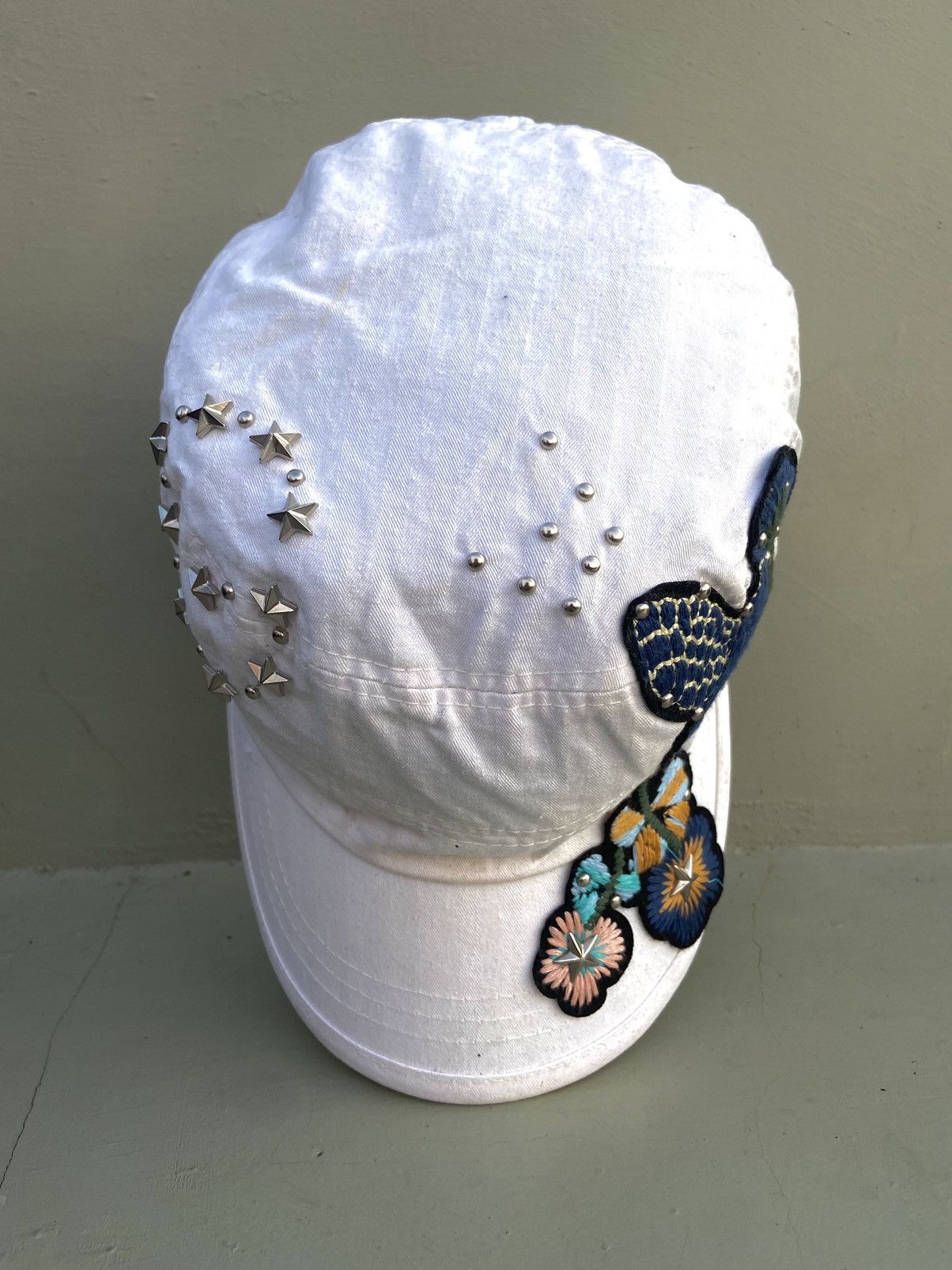 If Six Was Nine 2000s star studded embroidery bird patrol hat Size ONE SIZE - 2 Thumbnail