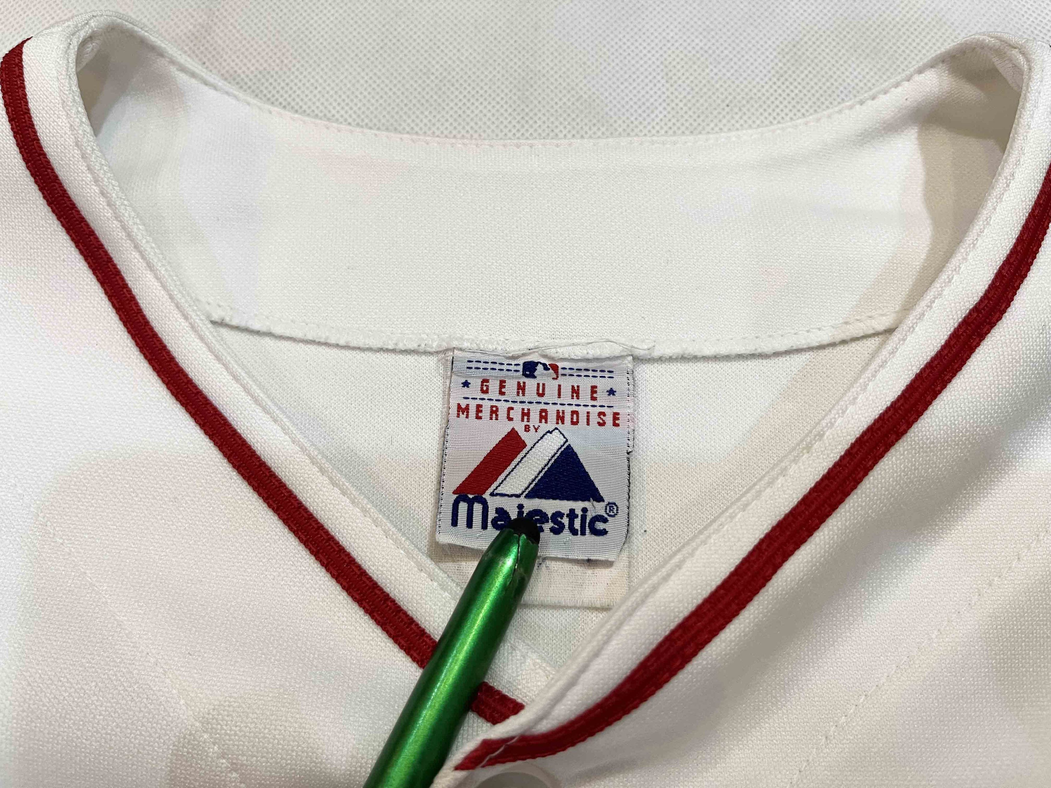 MLB × Majestic × Vintage Majestic MLB California Angels #11 Baseball Jersey Size US XXL / EU 58 / 5 - 3 Thumbnail