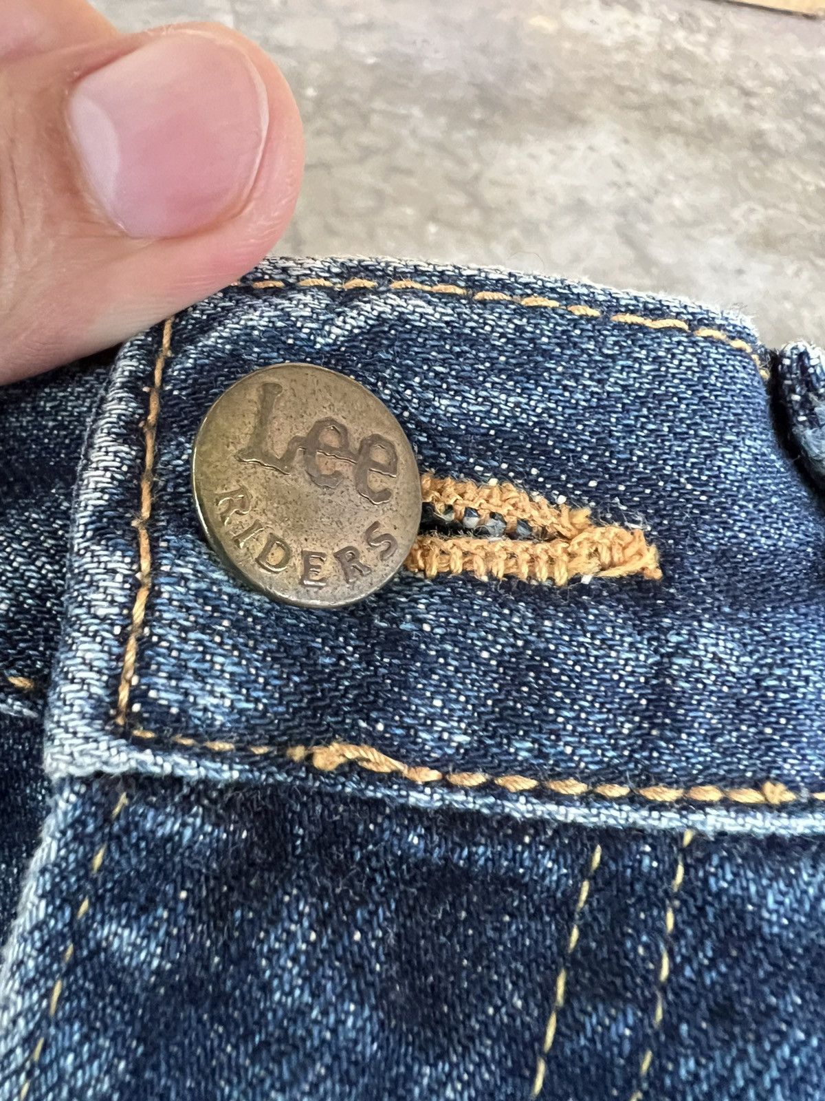 Lee Vintage Lee Riders Sanforized Distress Jean Size US 30 / EU 46 - 13 Thumbnail
