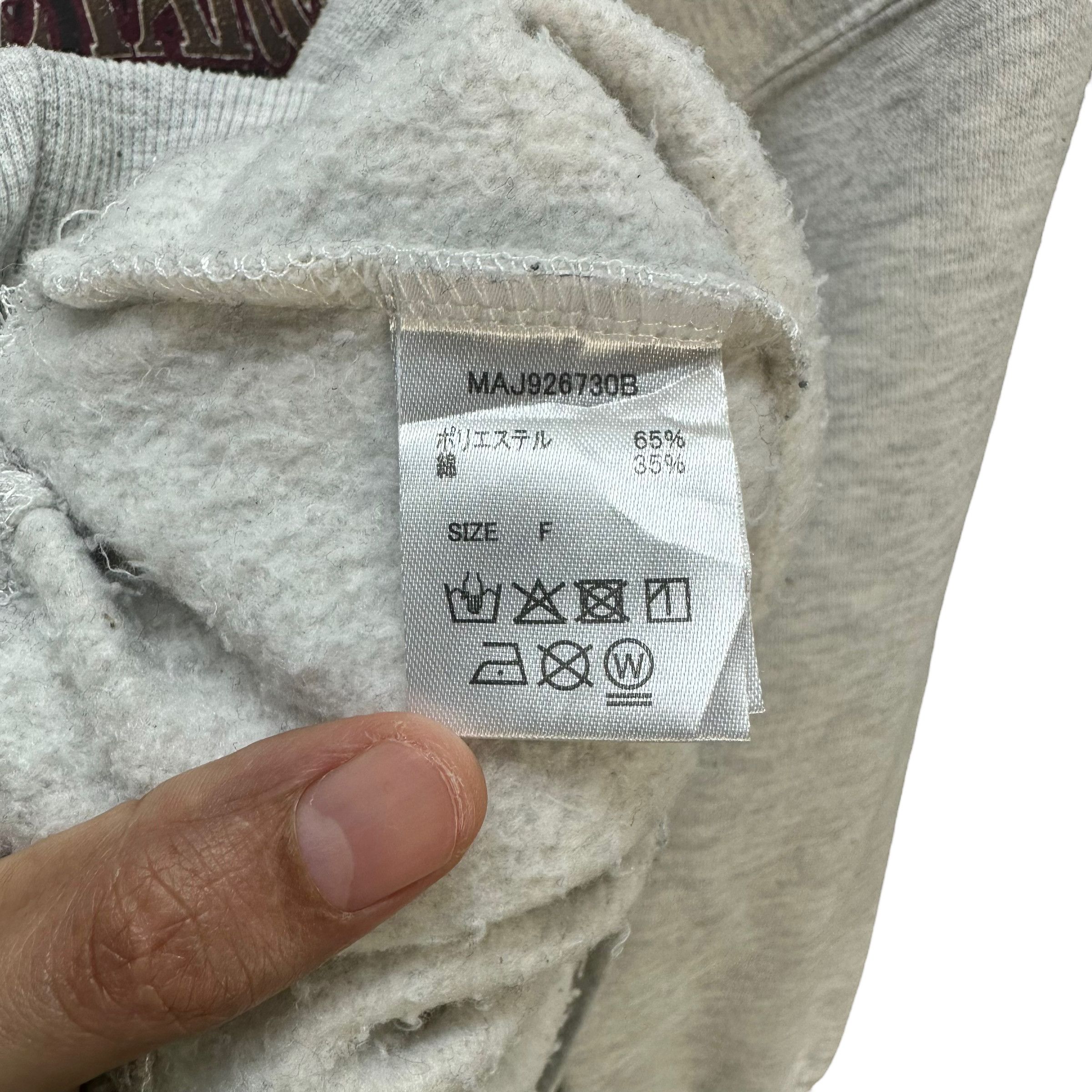 Japanese Brand APRES JOUR MIGNON EAGLE GRAPHIC SWEATSHIRTS #7508-149 Size US M / EU 48-50 / 2 - 8 Thumbnail