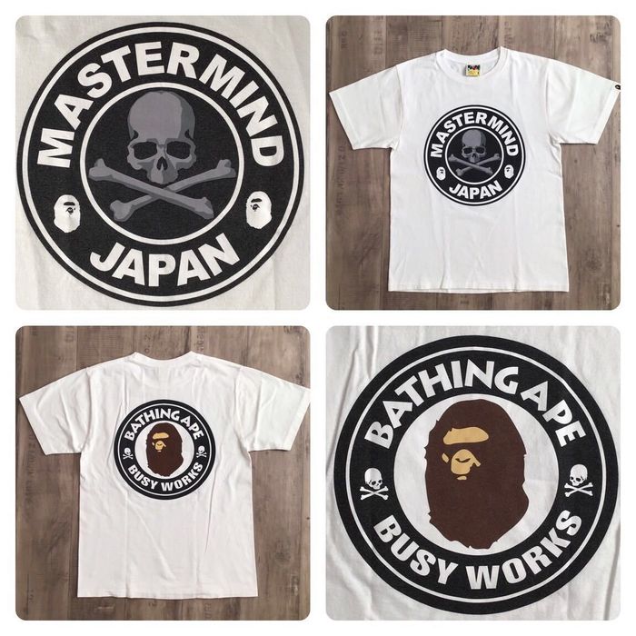 Bape BAPE × mastermind skull logo T-shirt a bathing ape | Grailed