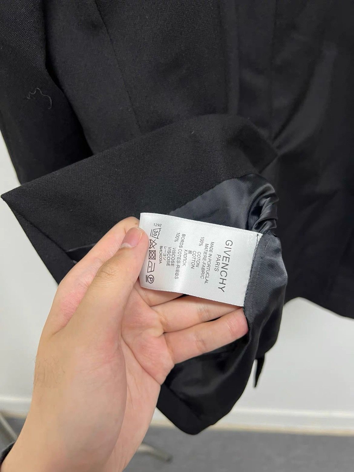 Givenchy Givenchy Star Neck Blazer Jacket-2505 Size US S / EU 44-46 / 1 - 7 Thumbnail