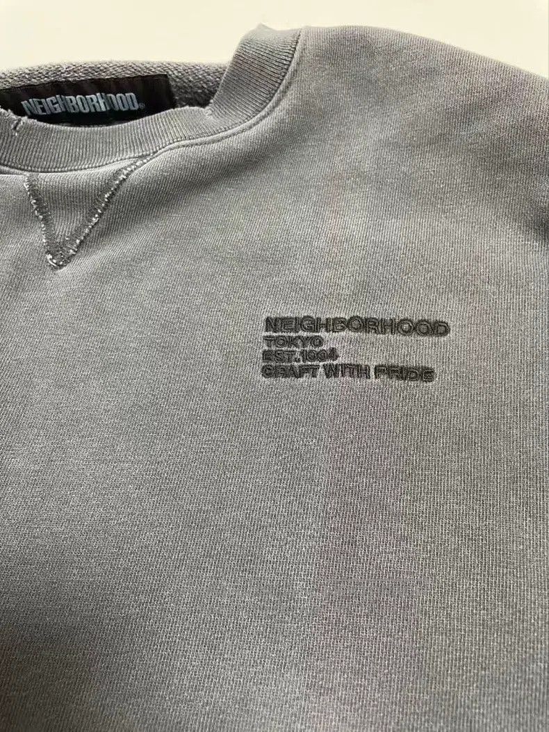 Neighborhood Neighborhood Distressed Long Sleeve Hoodie Size US XL / EU 56 / 4 - 4 Thumbnail