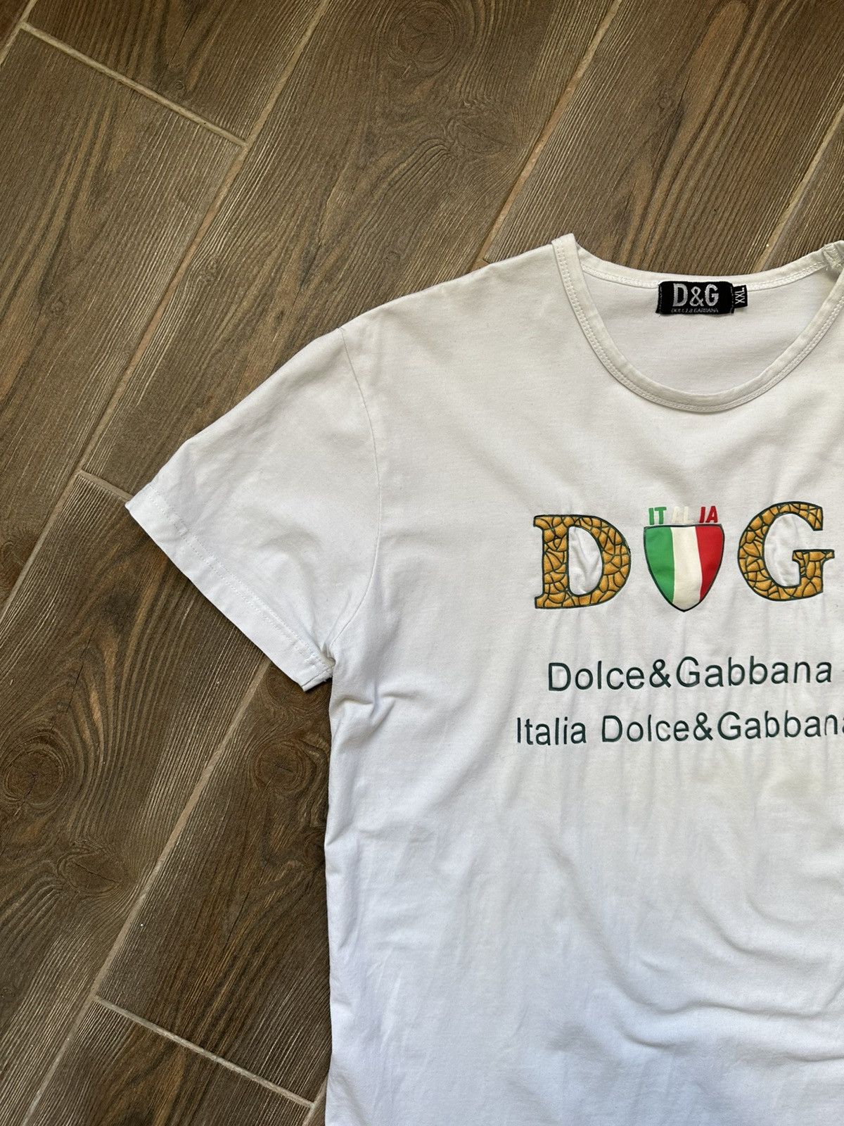 Dolce & Gabbana Dolce&Gabbana T-Shirt Big Logo Size XXL / US 16-18 / IT 52-54 - 11 Thumbnail