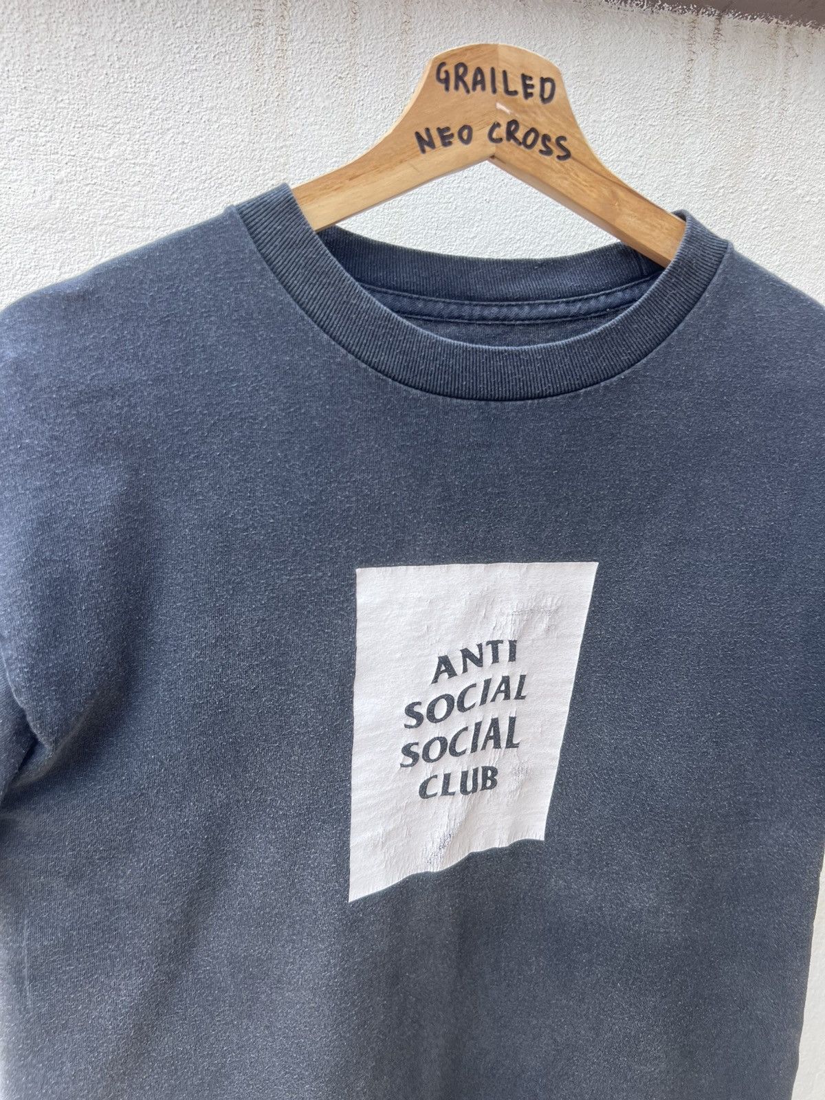 Anti Social Social Club Thrashed Faded Anti Social social Club Tshirt Size US M / EU 48-50 / 2 - 2 Thumbnail