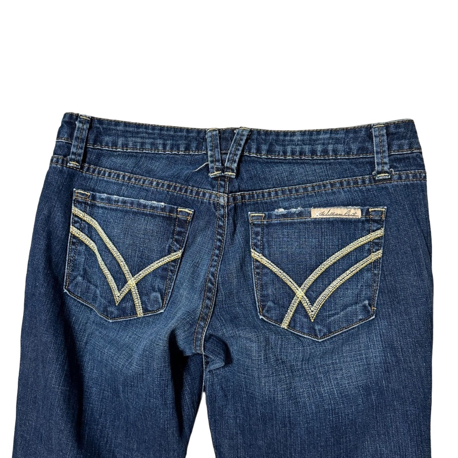 William Rast William Rast Daisy Low Rise Distressed Super Flare Jeans Size 28" / US 6 / IT 42 - 6 Thumbnail
