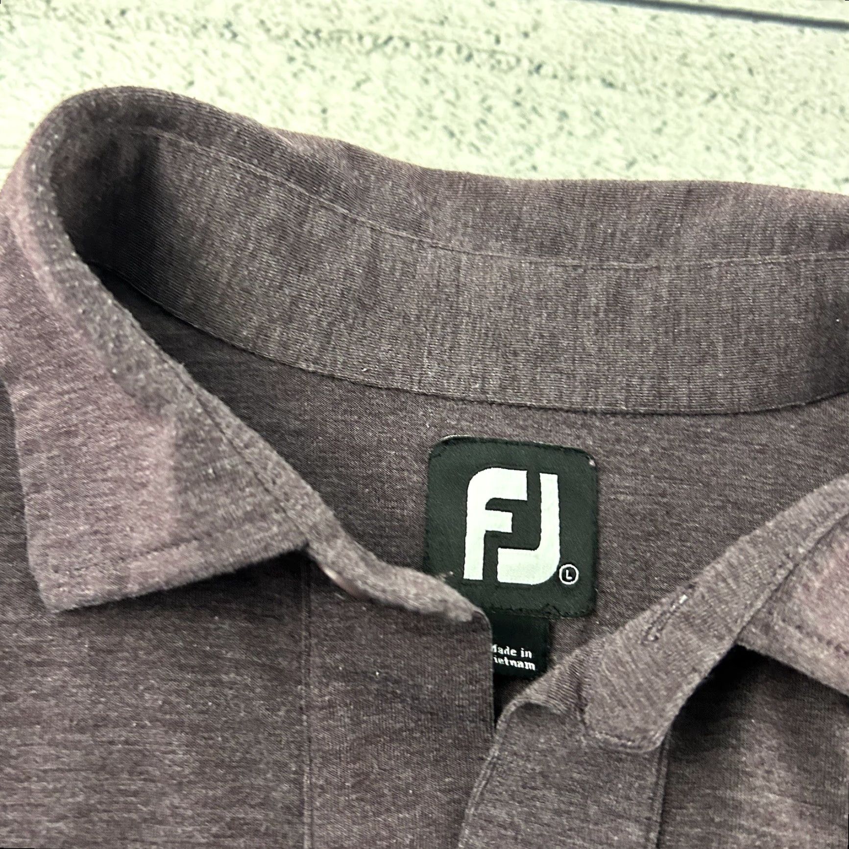 Footjoy FootJoy FJ Kaanapali Short Sleeve Golf Polo Shirt Men's Large Maroon Size US L / EU 52-54 / 3 - 2 Thumbnail