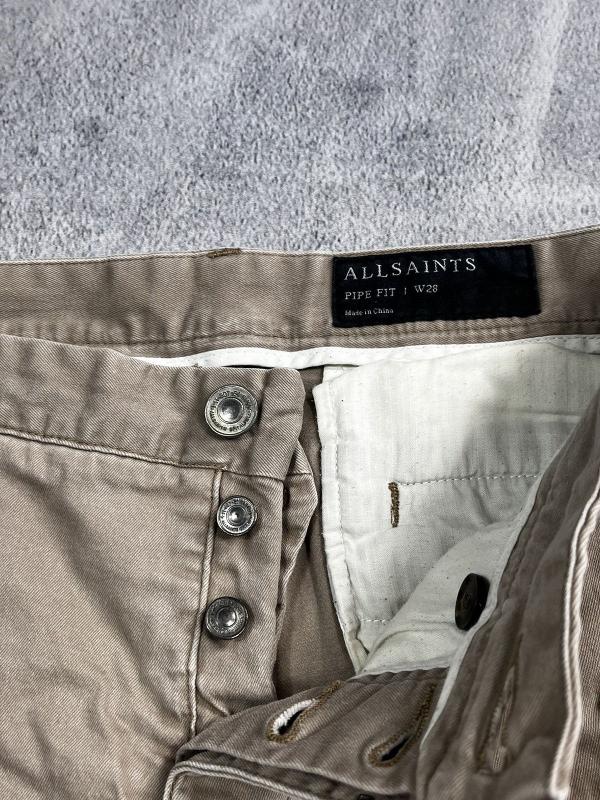 Allsaints × Vintage Giants Y2K Allsaints faded casual pants streetwear size 28 Size US 28 / EU 44 - 8 Thumbnail