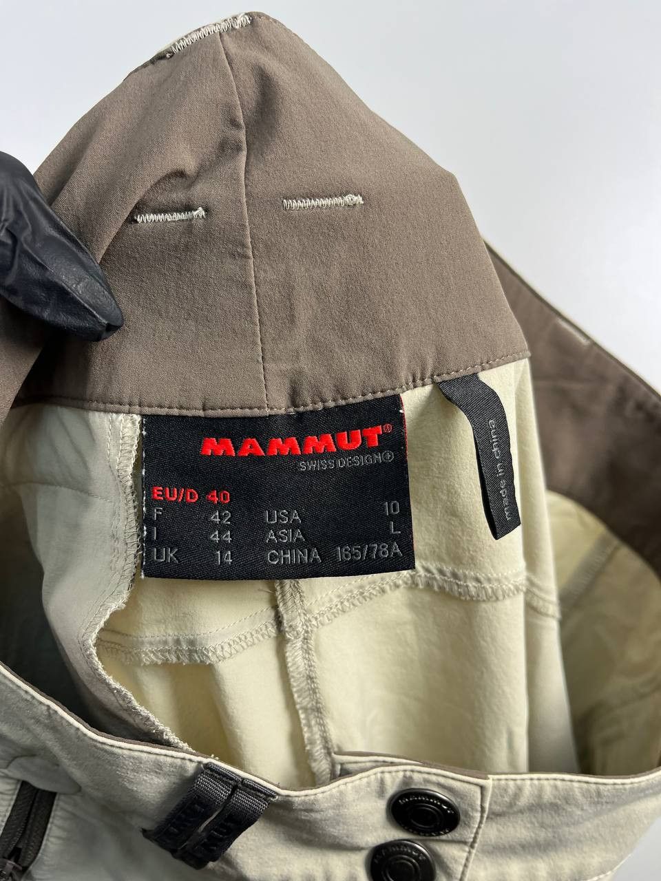 Mammut Mammut Womens Outdoor Hiking Pants Beige Size Eu 40 Size 40" / US 18 - 4 Thumbnail
