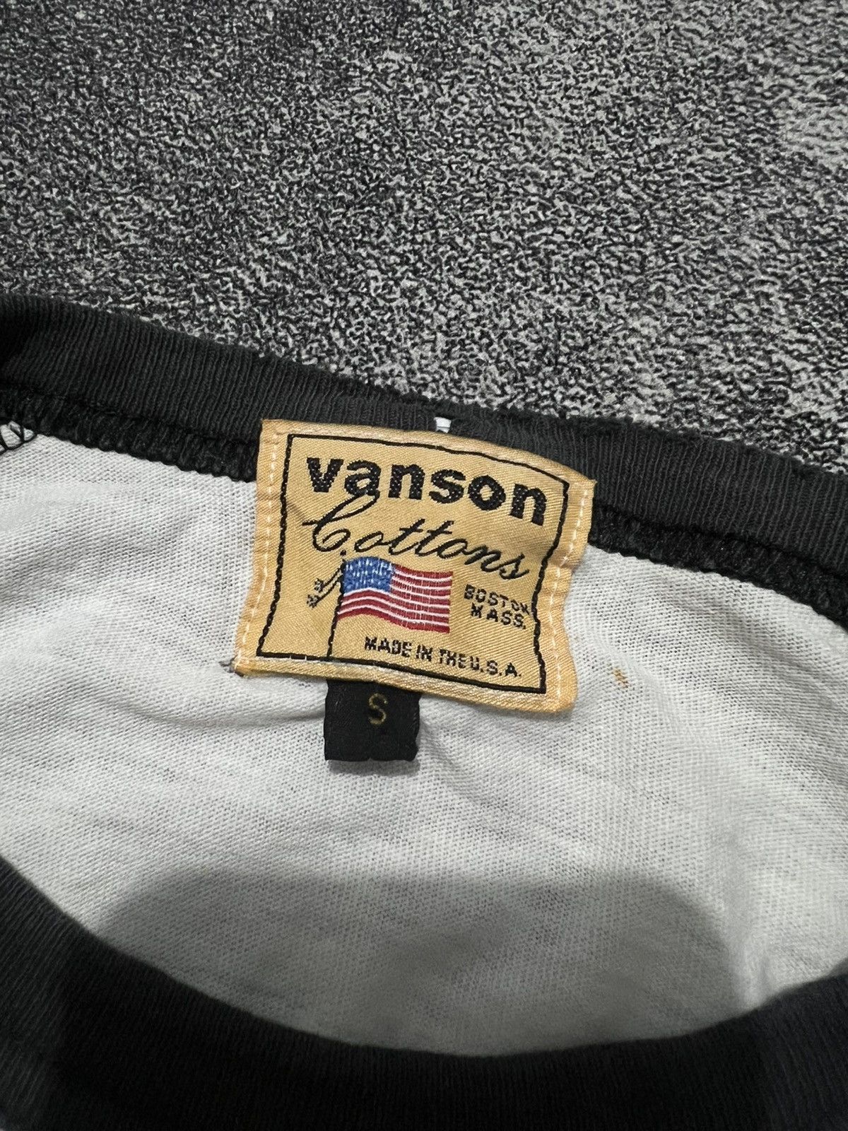 Vanson Leathers Vintage Vanson Leather Half Sleeve Tees Size US S / EU 44-46 / 1 - 5 Thumbnail