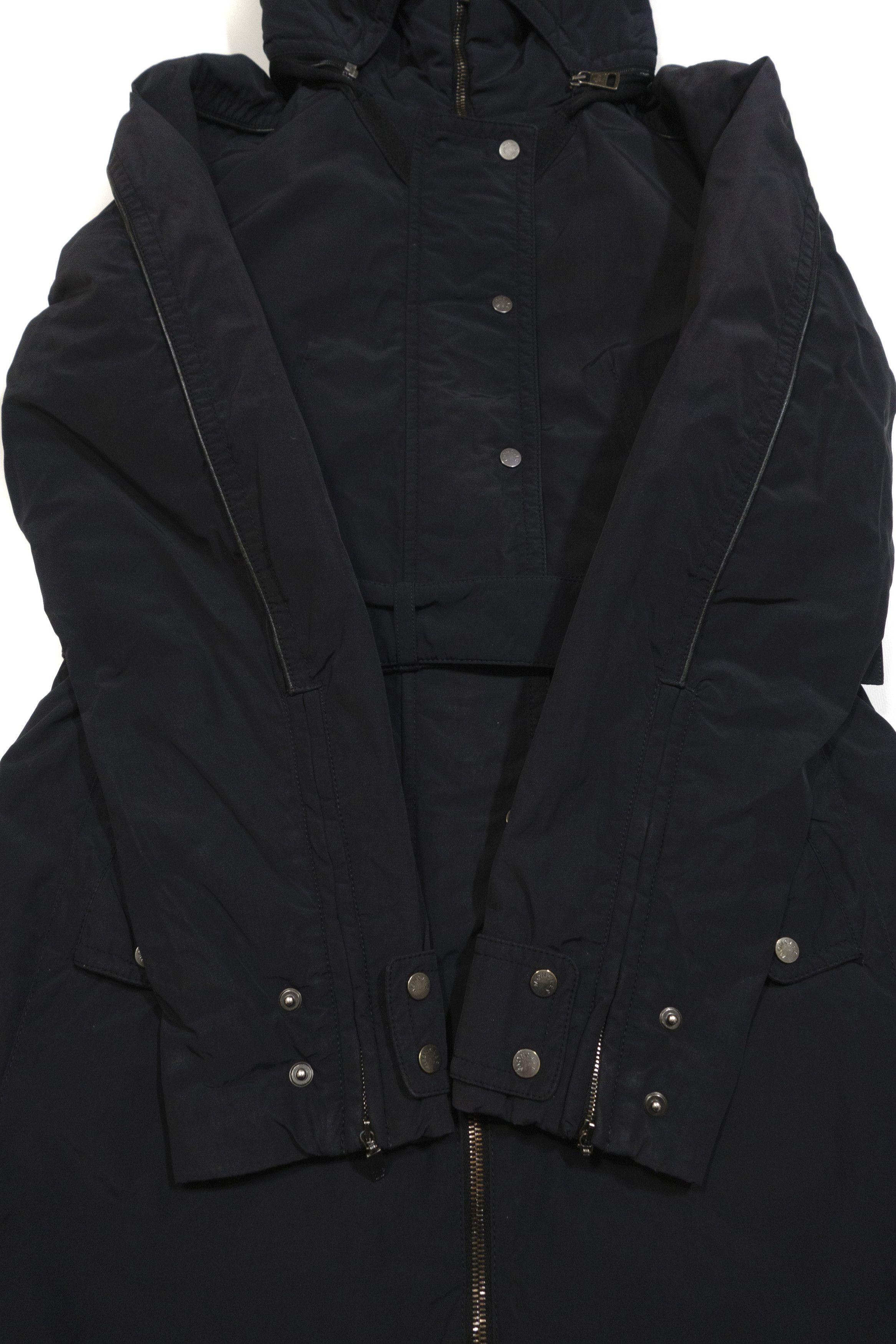 Moncler 00S Nylon Cotton Goose Down Long Jacket Vintage Size M / US 6-8 / IT 42-44 - 7 Thumbnail