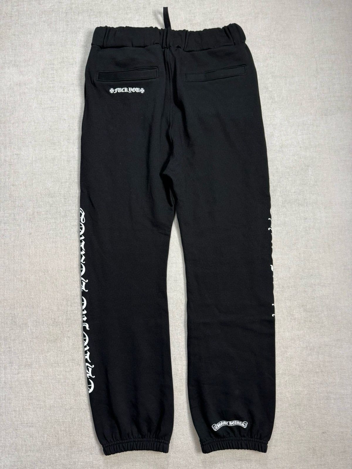 Chrome Hearts Chrome Hearts Scroll Logo Sweatpants size S Size US 32 / EU 48 - 2 Thumbnail