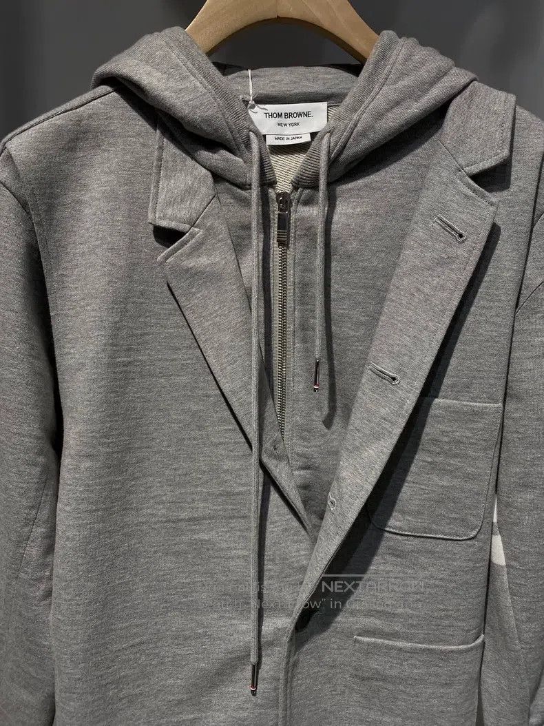 Thom Browne Thom Browne Jacket with zipper Size US S / EU 44-46 / 1 - 1 Thumbnail