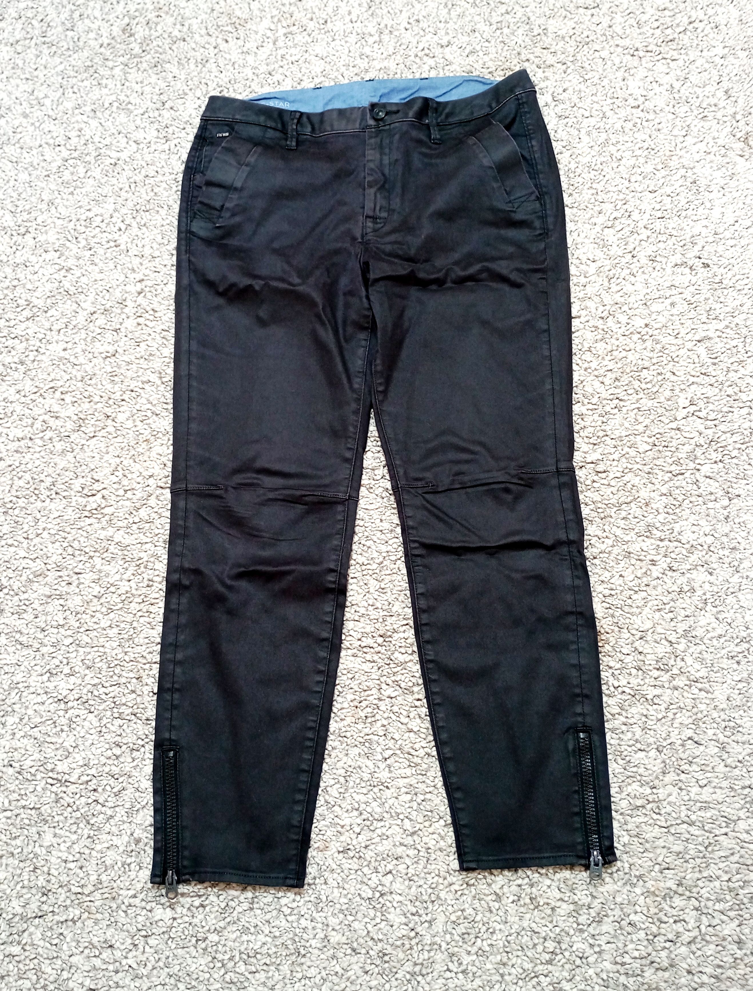 G-Star Gstar Raw Bronson Biker 3D Mid Skinny Wmn Jeans Size 28 Size 28" / US 6 / IT 42 - 2 Thumbnail
