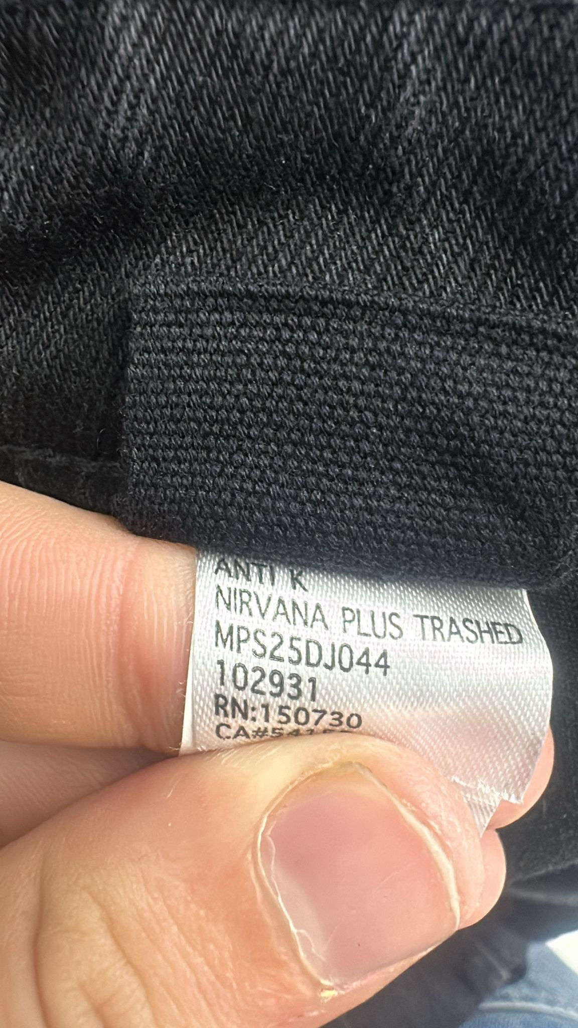 Ksubi Ksubi Anti K Nirvana Plus Trashed Black Jeans Size 32 Size US 32 / EU 48 - 7 Thumbnail