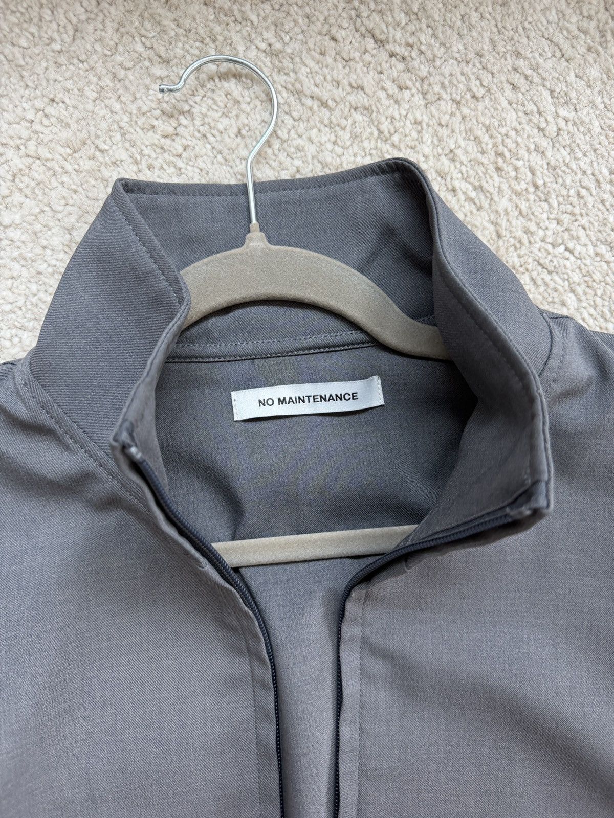 No Maintenance No Maintenance high twist track jacket Size US M / EU 48-50 / 2 - 4 Thumbnail