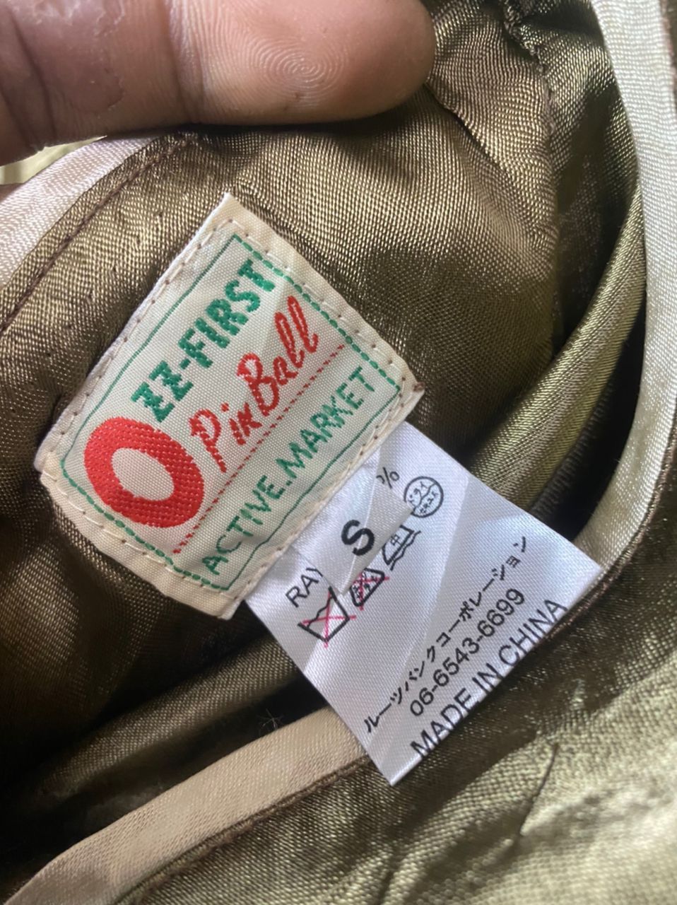 Japanese Brand × Vintage Rare🔥vintage Sukajan reversible rayon jacket by pin ball Size US M / EU 48-50 / 2 - 12 Thumbnail