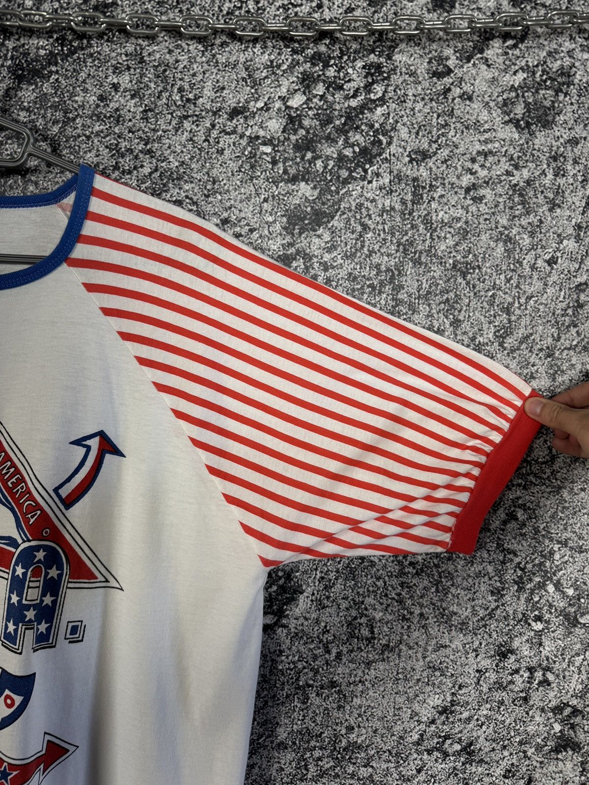 Vintage USA 500 Years Vintage T-Shirt Flag America Size XL Size US XL / EU 56 / 4 - 8 Thumbnail