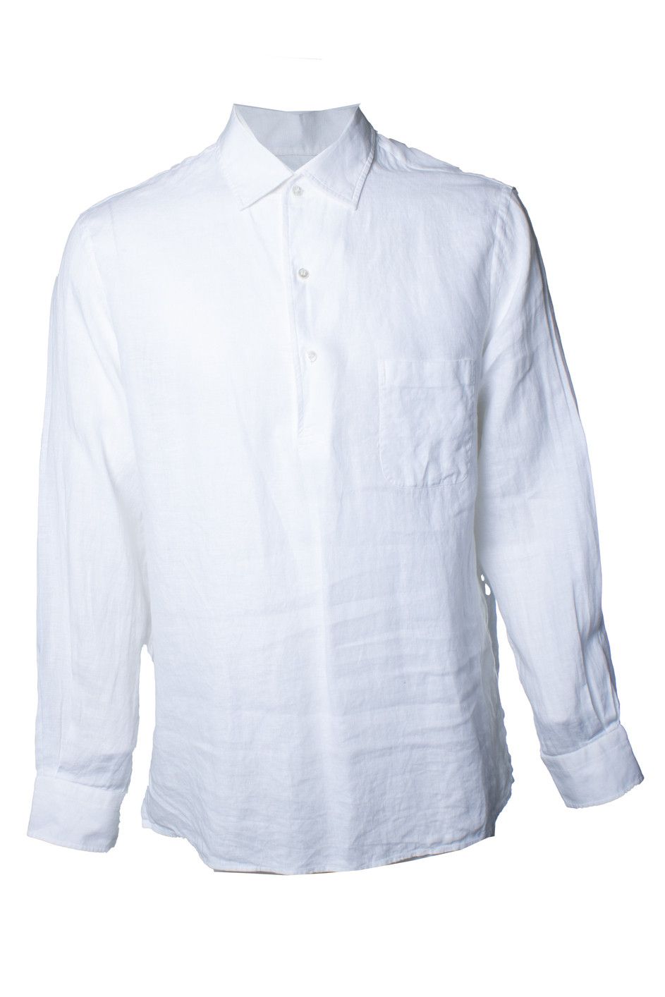 Loro Piana Loro Piana, white shirt Size US XL / EU 56 / 4 - 1 Thumbnail
