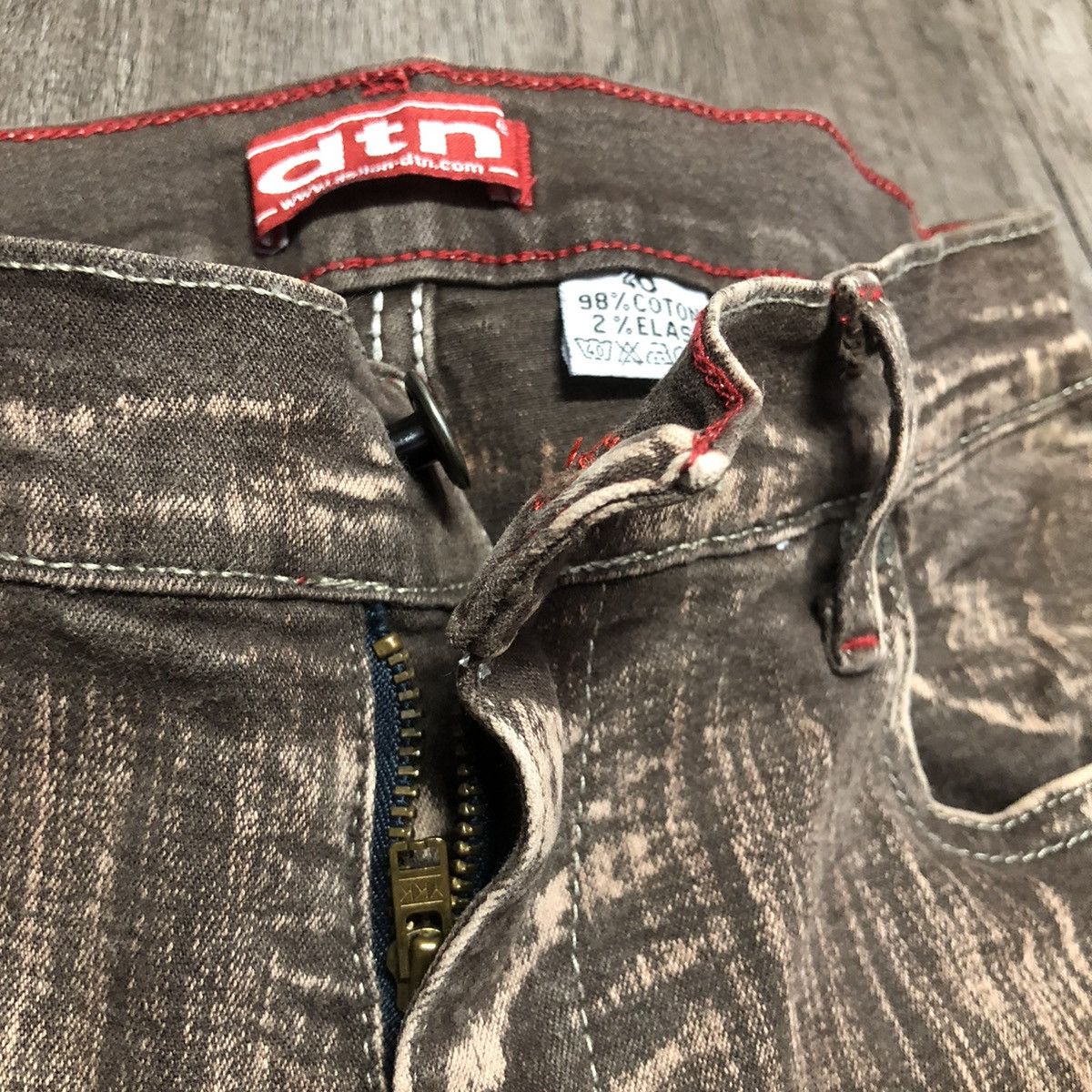 Designer × Japanese Brand VINTAGE DALTON GERMANY BERNING FLARE JEANS Size 27" / US 4 / IT 40 - 13 Thumbnail