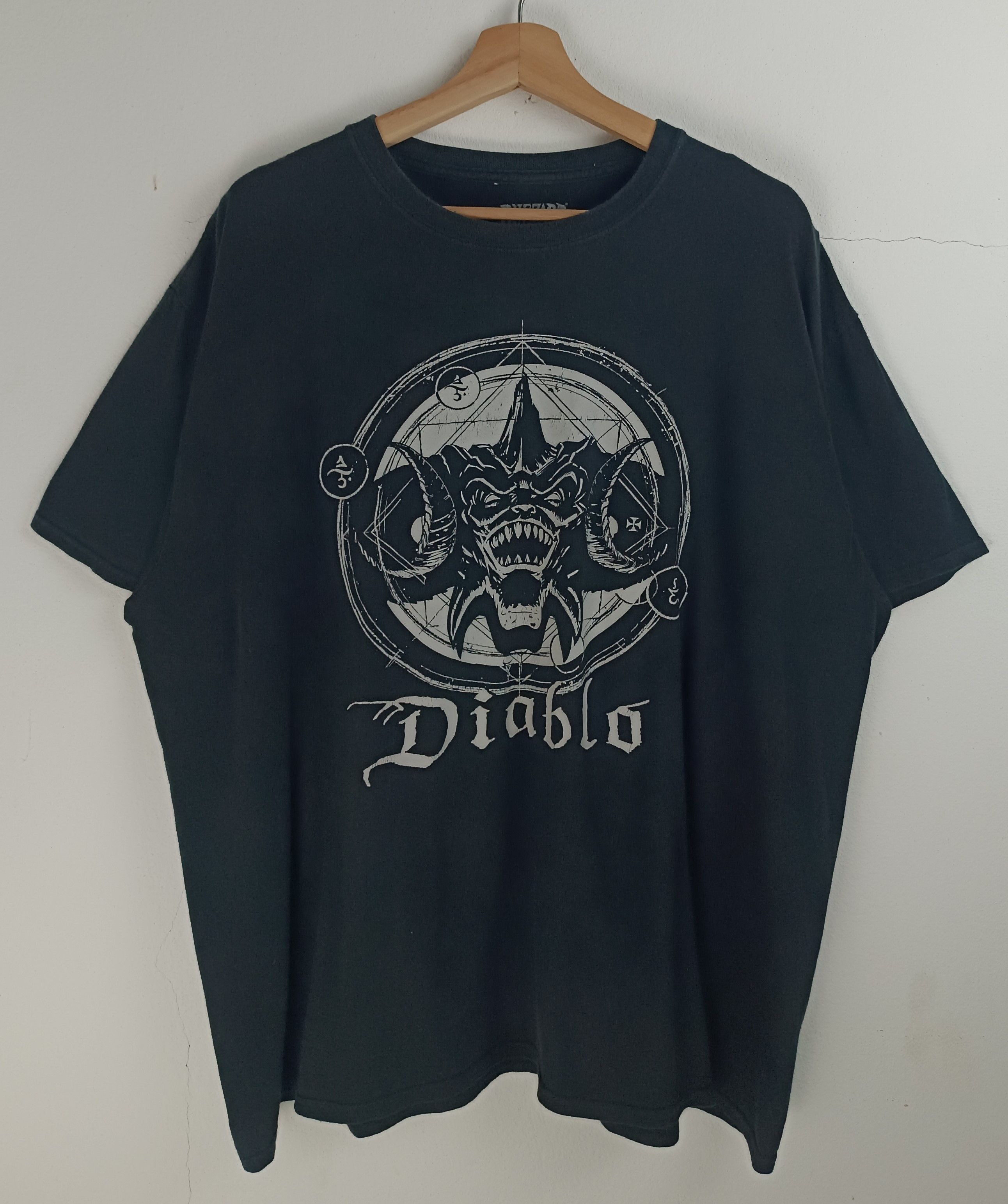 Microsoft VINTAGE DIABLO BY BLIZZARD ENT GAME FADED TEE rpg Size US XXL / EU 58 / 5 - 3 Thumbnail