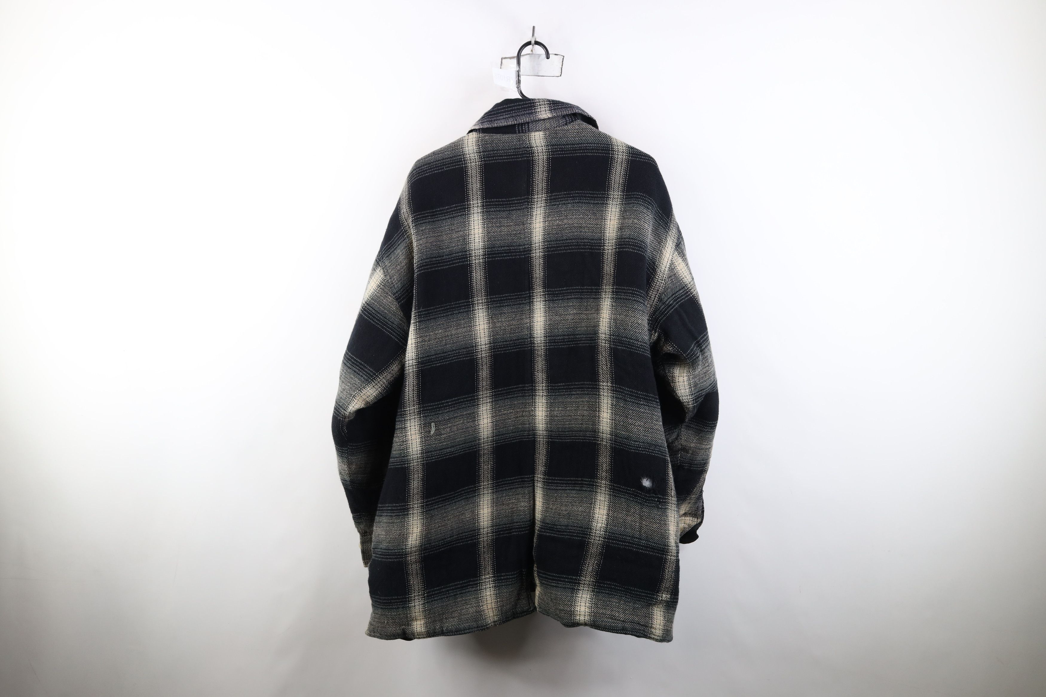 Vintage Vintage 90s Y2K Streetwear Button Shirt Jacket Jac Shirt Size US XXL / EU 58 / 5 - 13 Thumbnail
