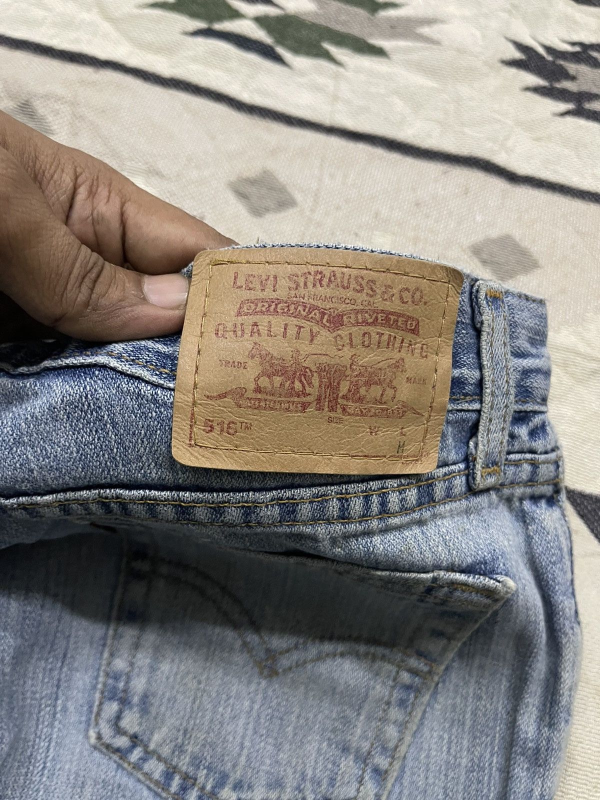 Levi's VINTAGE LEVIS 518 SUPER LOW BOOTCUT JEANS MADE IN USA Size 28" / US 6 / IT 42 - 17 Thumbnail