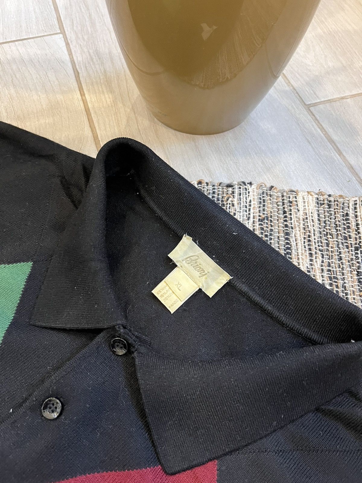 Brioni × Vintage Vintage Brioni polo longsleeve luxury minimalistic Size US XL / EU 56 / 4 - 14 Thumbnail