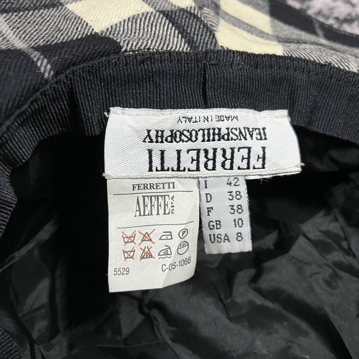 Alberta Ferretti × Vintage Vintage Ferretti Jeansphilosophy Bucket hat Size ONE SIZE - 8 Thumbnail