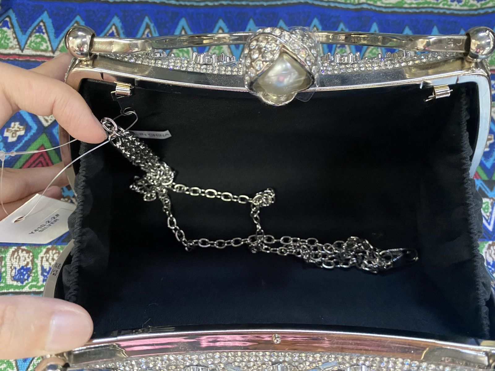 Other Handbag silver brand new Size ONE SIZE - 7 Thumbnail