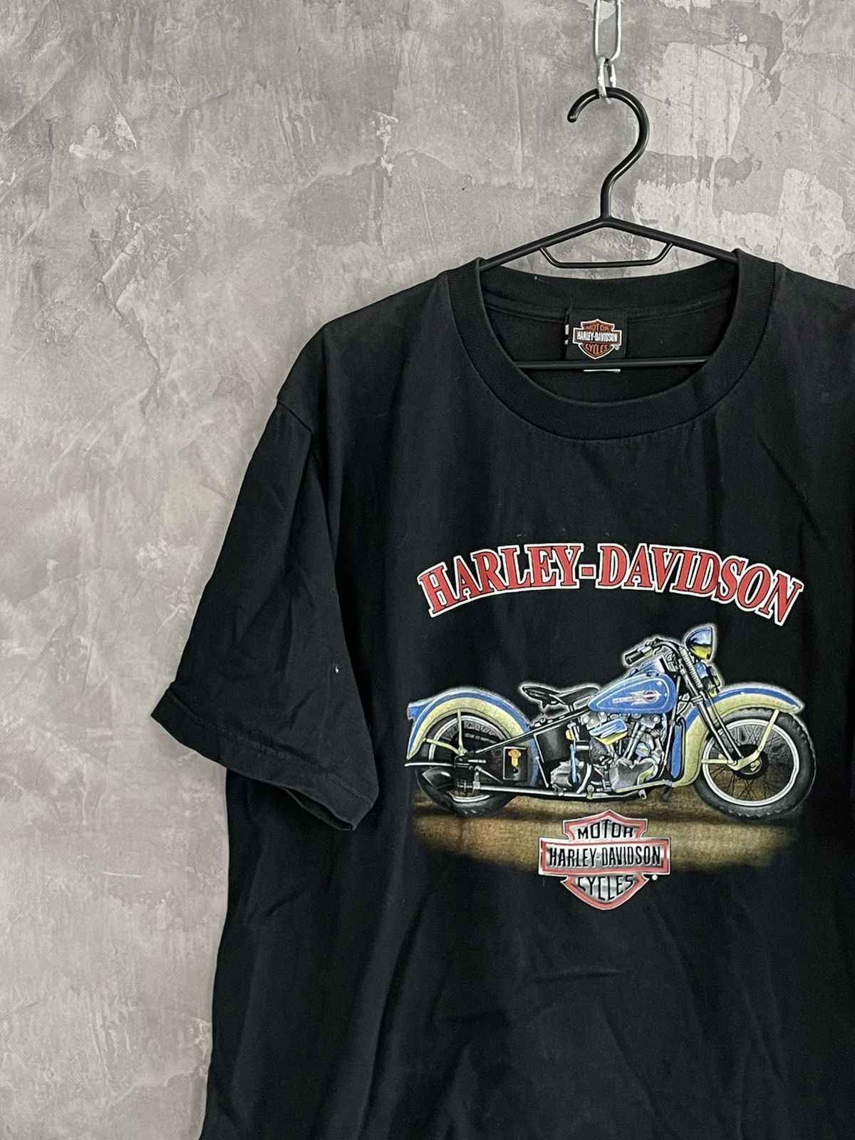 Other 90s Harley Davidson Overprint Biker Vintage T-shirt Size US XL / EU 56 / 4 - 4 Thumbnail
