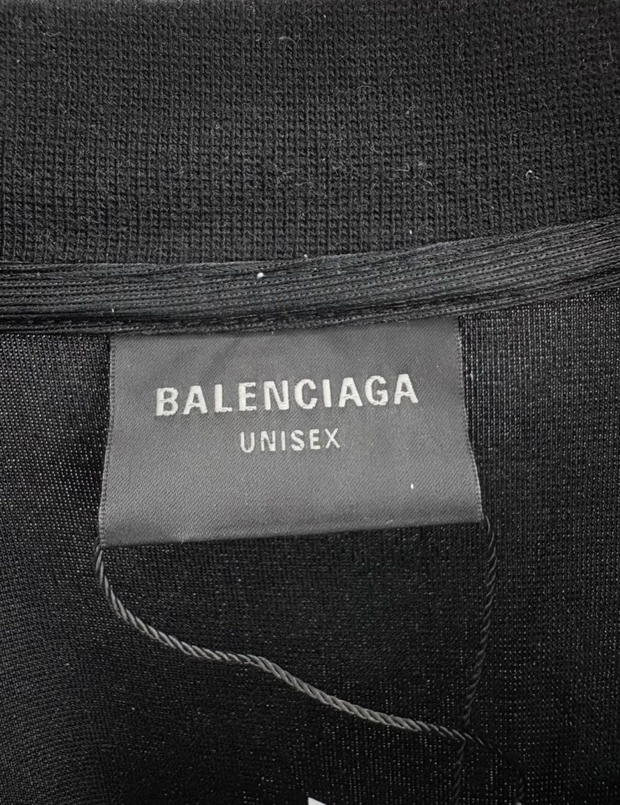 Balenciaga BALENCIAGA Double Ring Patchwork Short Sleeve Tee K1 Size US S / EU 44-46 / 1 - 5 Thumbnail