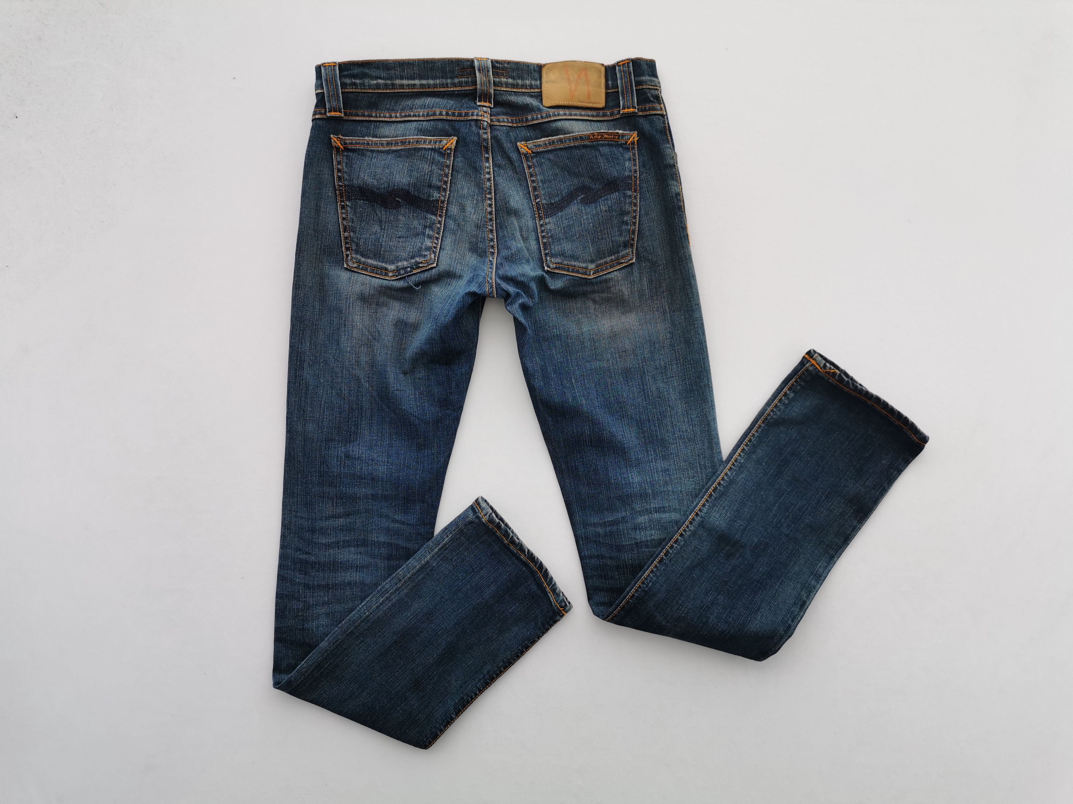 Nudie Jeans Distressed Nudie Jeans Made In Italy Denim Pants Size 31 Size US 31 - 7 Thumbnail