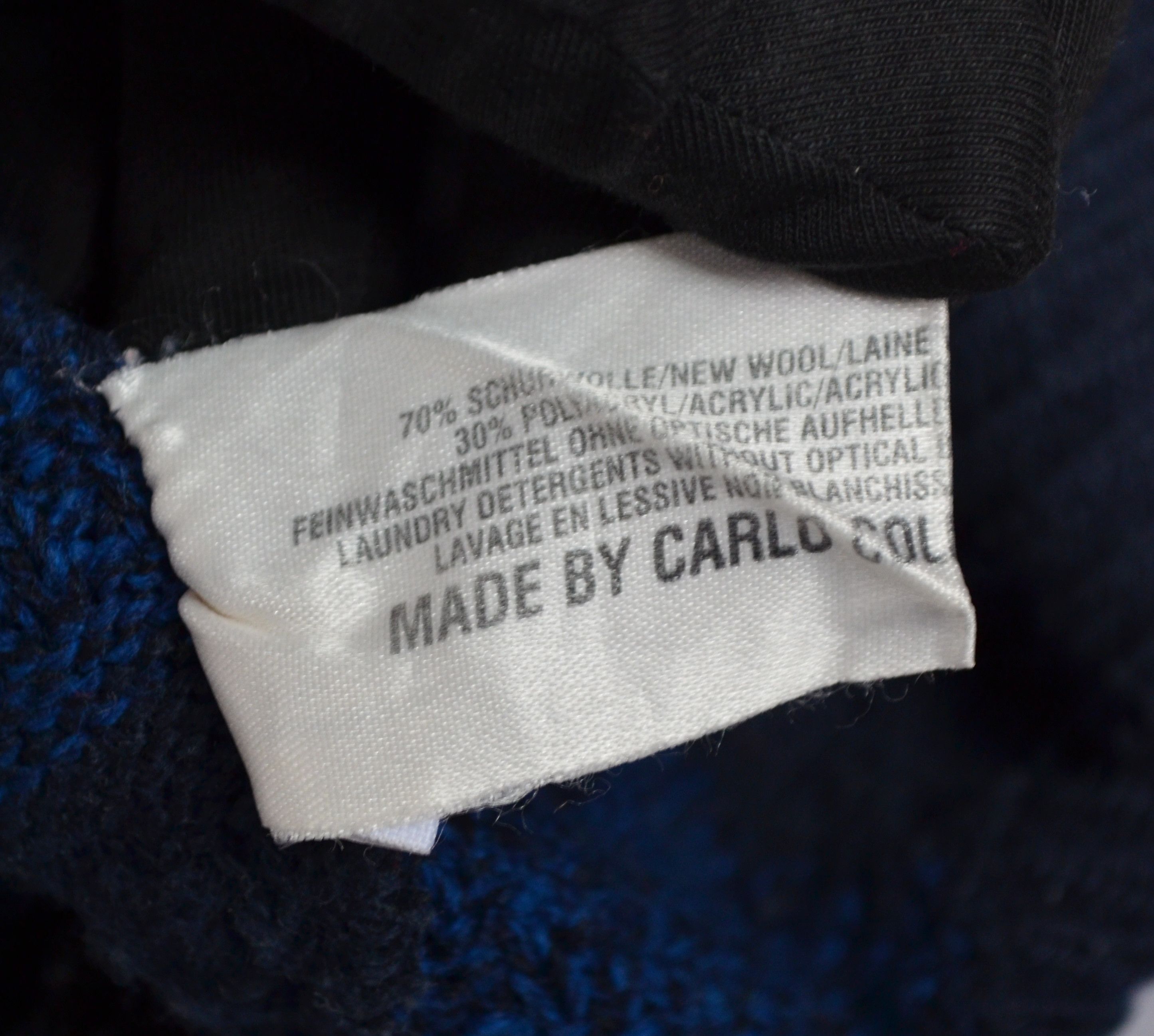 Carlo Colucci × Designer × Vintage Carlo Colucci Wool Blend Geometric Print Size 50 P2P 23" Size US L / EU 52-54 / 3 - 12 Thumbnail