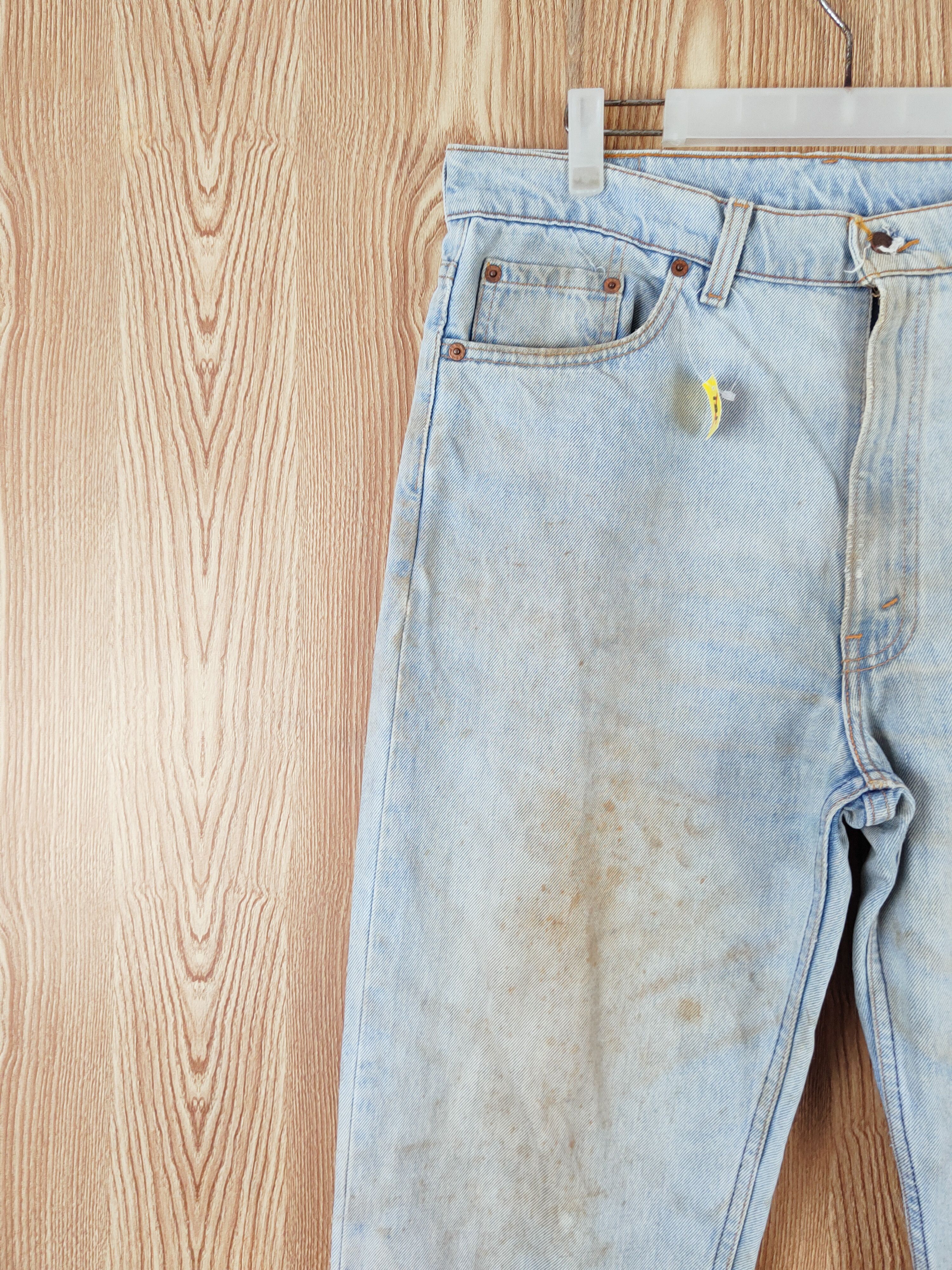 Levi's Levi's vintage usa Blue Faded Distressed Ripped Jeans #W804 Size US 36 / EU 52 - 3 Thumbnail