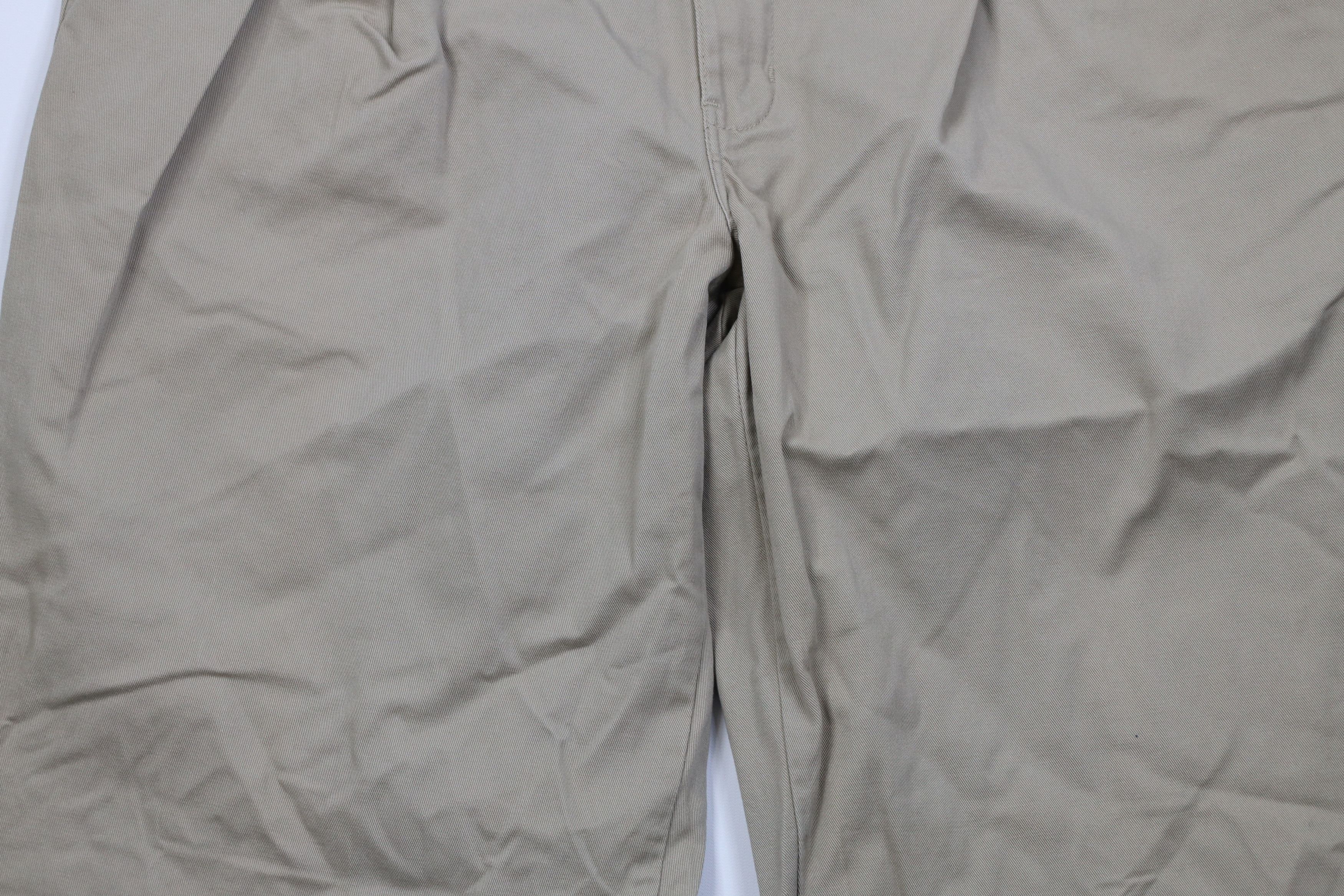 Pendleton Vintage 90s Pendleton Cuffed Wide Leg Chino Pants Beige Size US 40 / EU 56 - 3 Thumbnail