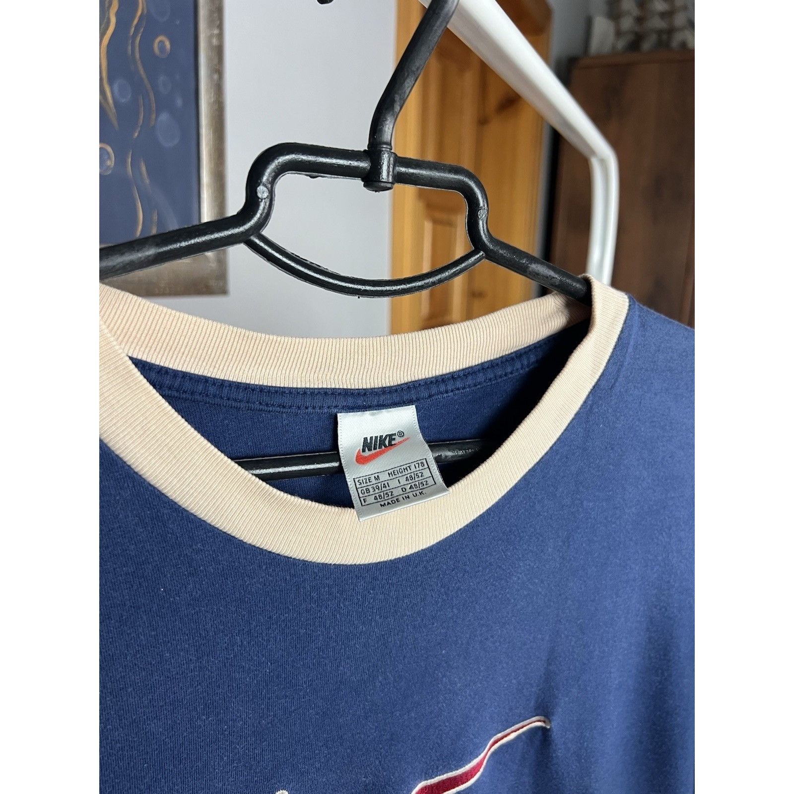 Nike Nike Big Swoosh Logo Vintage T-shirt Size M Size US M / EU 48-50 / 2 - 4 Thumbnail