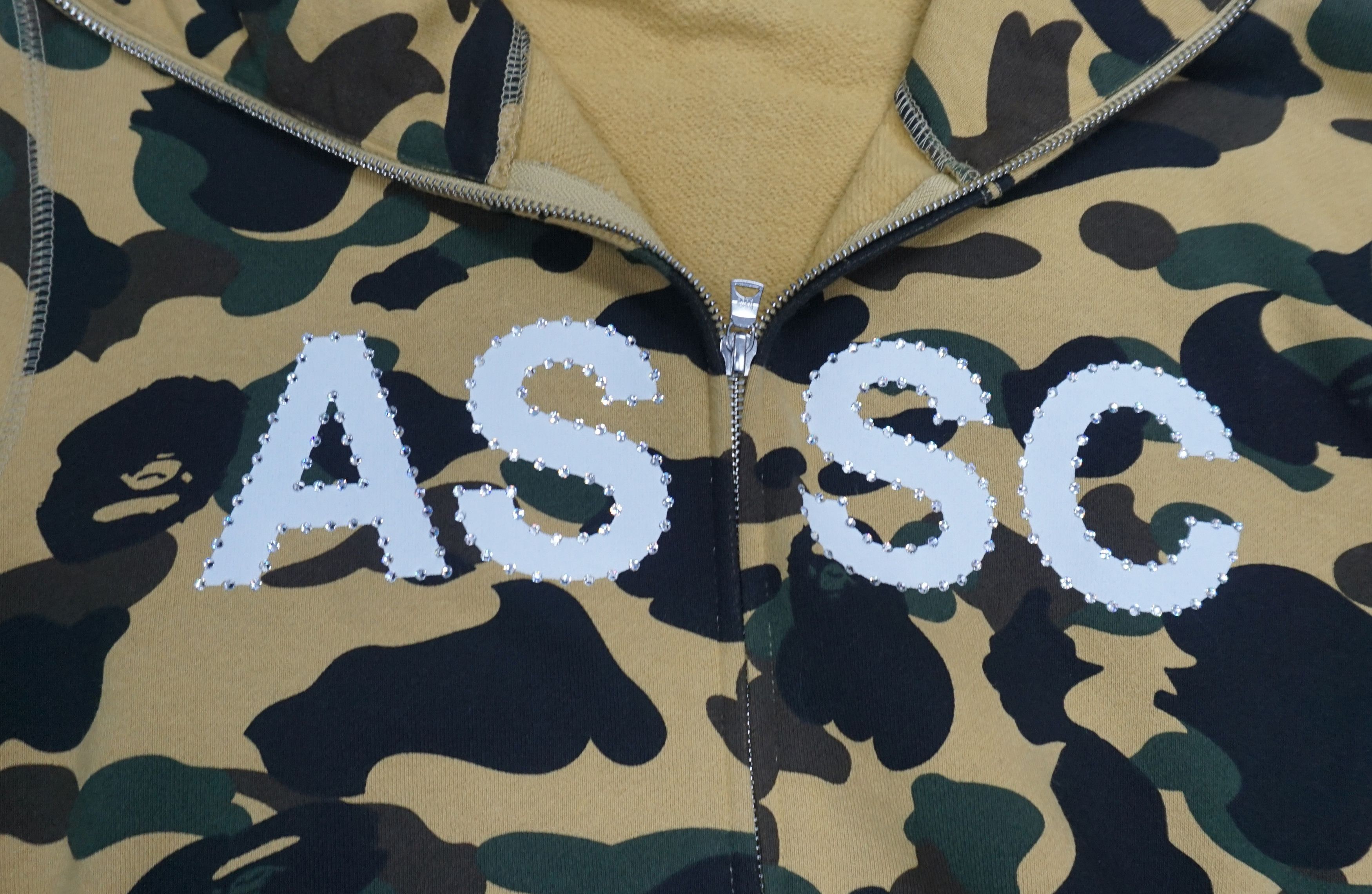 Anti Social Social Club × Bape Bape x Anti Social Social Club Full Zip Hoodie Size US L / EU 52-54 / 3 - 3 Thumbnail