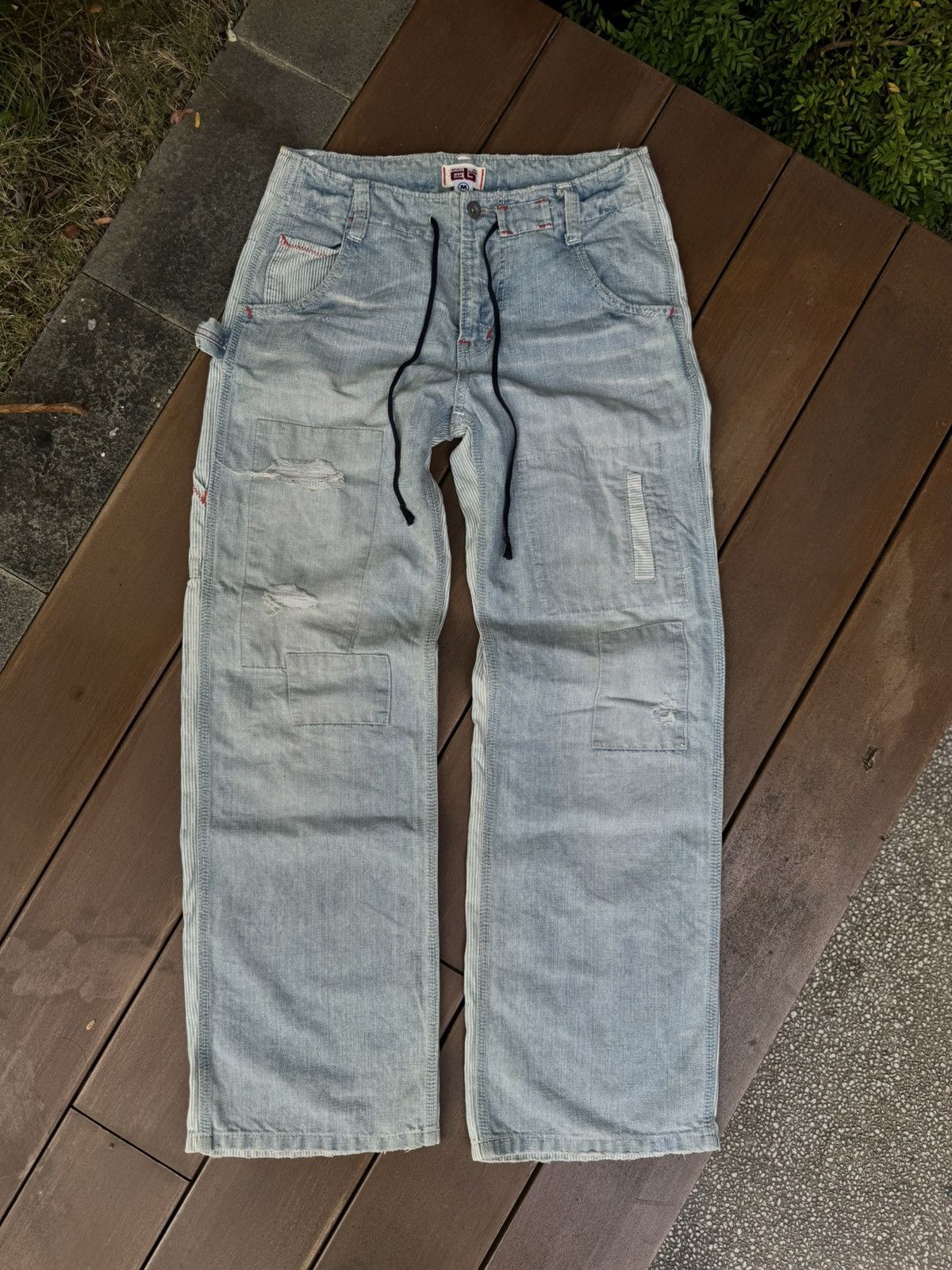 Japanese Brand CUBE SUGAR CARPENTER PANTS Size US 32 / EU 48 - 1 Thumbnail