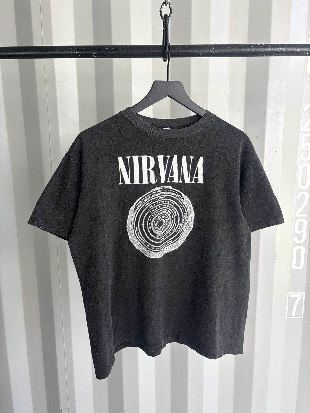 Band Tees Nirvana Vestibule Thrashed Distressed Faded Shirt GRUNGE Size US L / EU 52-54 / 3 - 1 Thumbnail